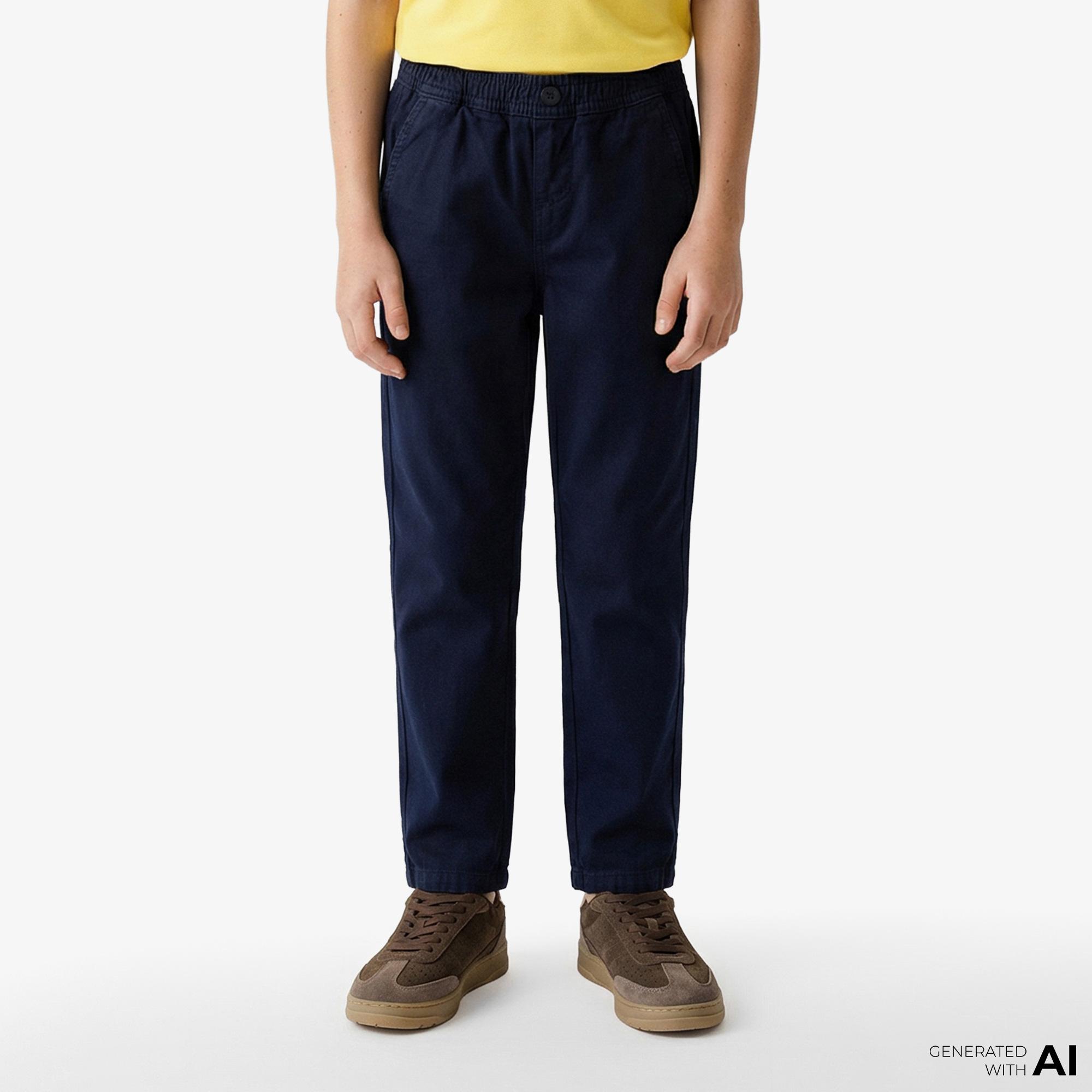 Nautica Erkek Çocuk Lacivert Standart Fit Pantolon