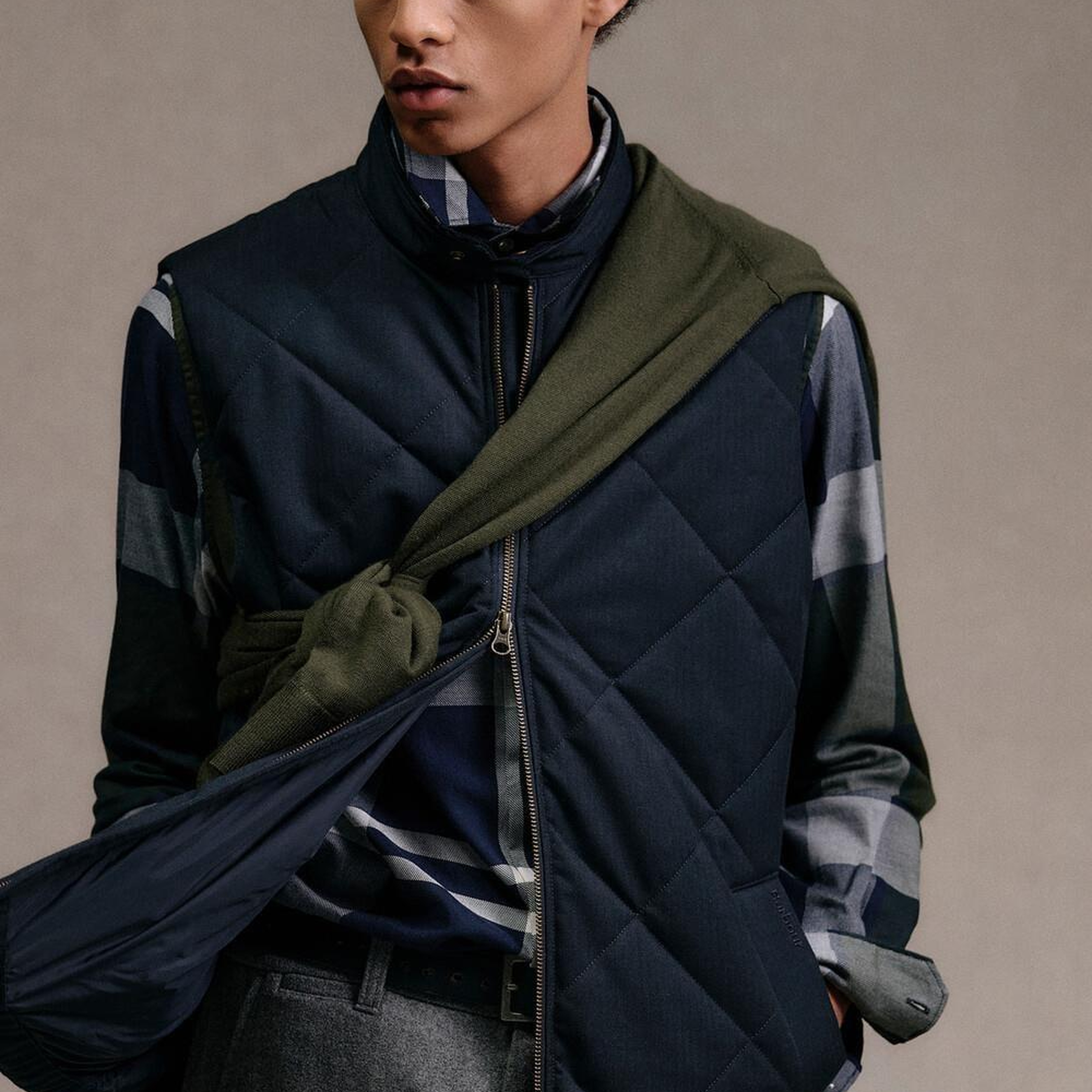 Barbour City Harrington Kapitone Yelek