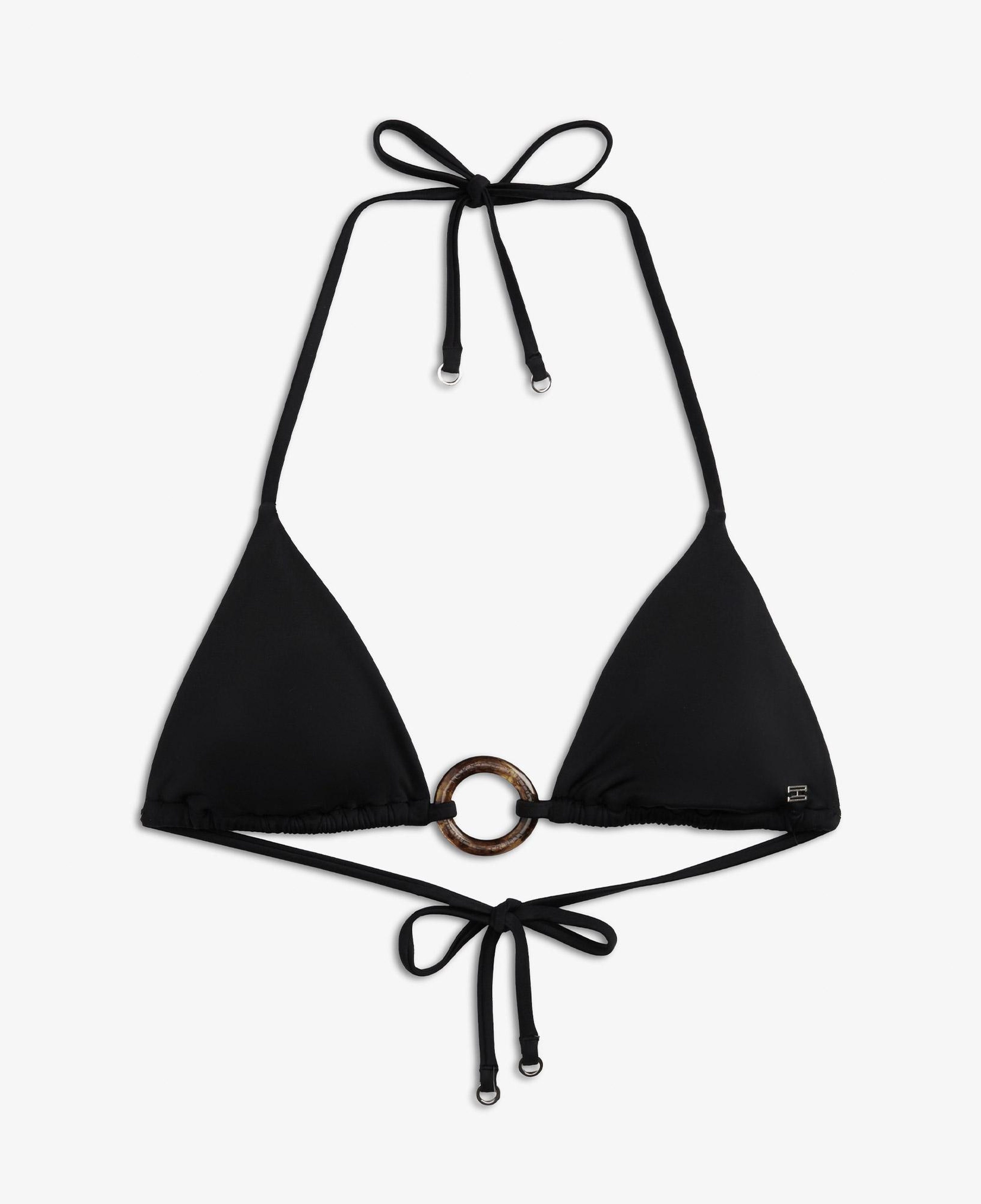 Tommy Hilfiger Elevated Kadın Siyah Bikini Üstü
