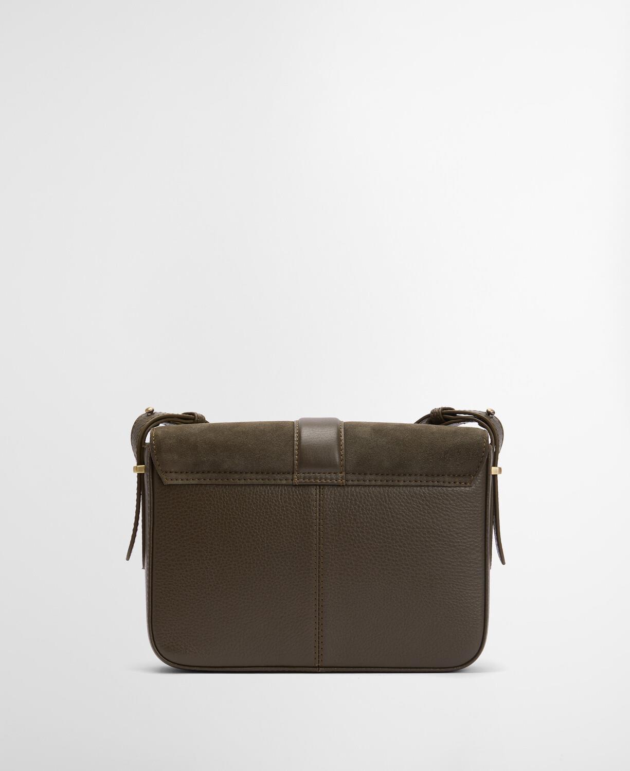Barbour Rosa Suede & Leather Çapraz Çanta