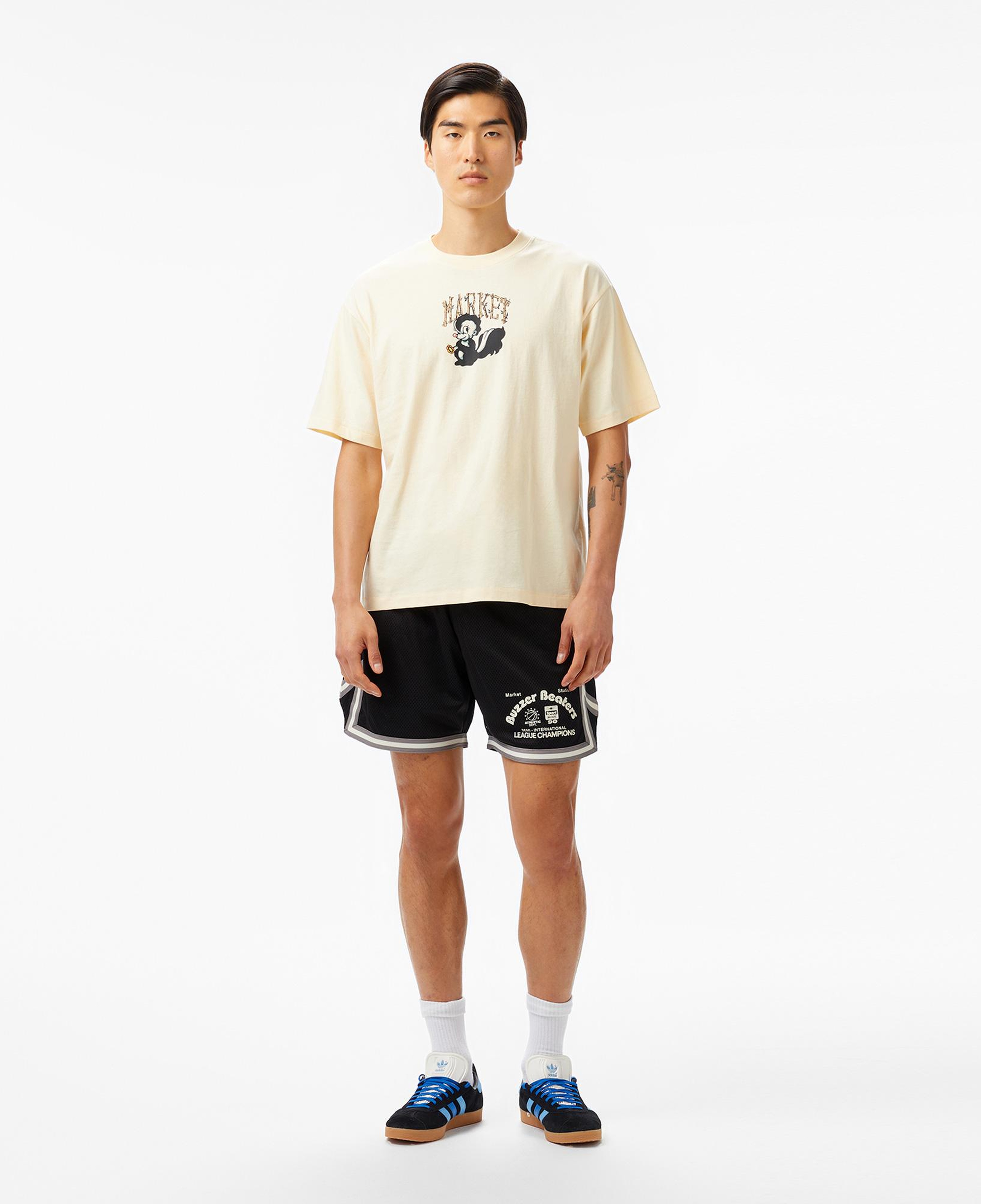 The Market 'Smiley Quiet Cabin' Erkek Krem T-Shirt