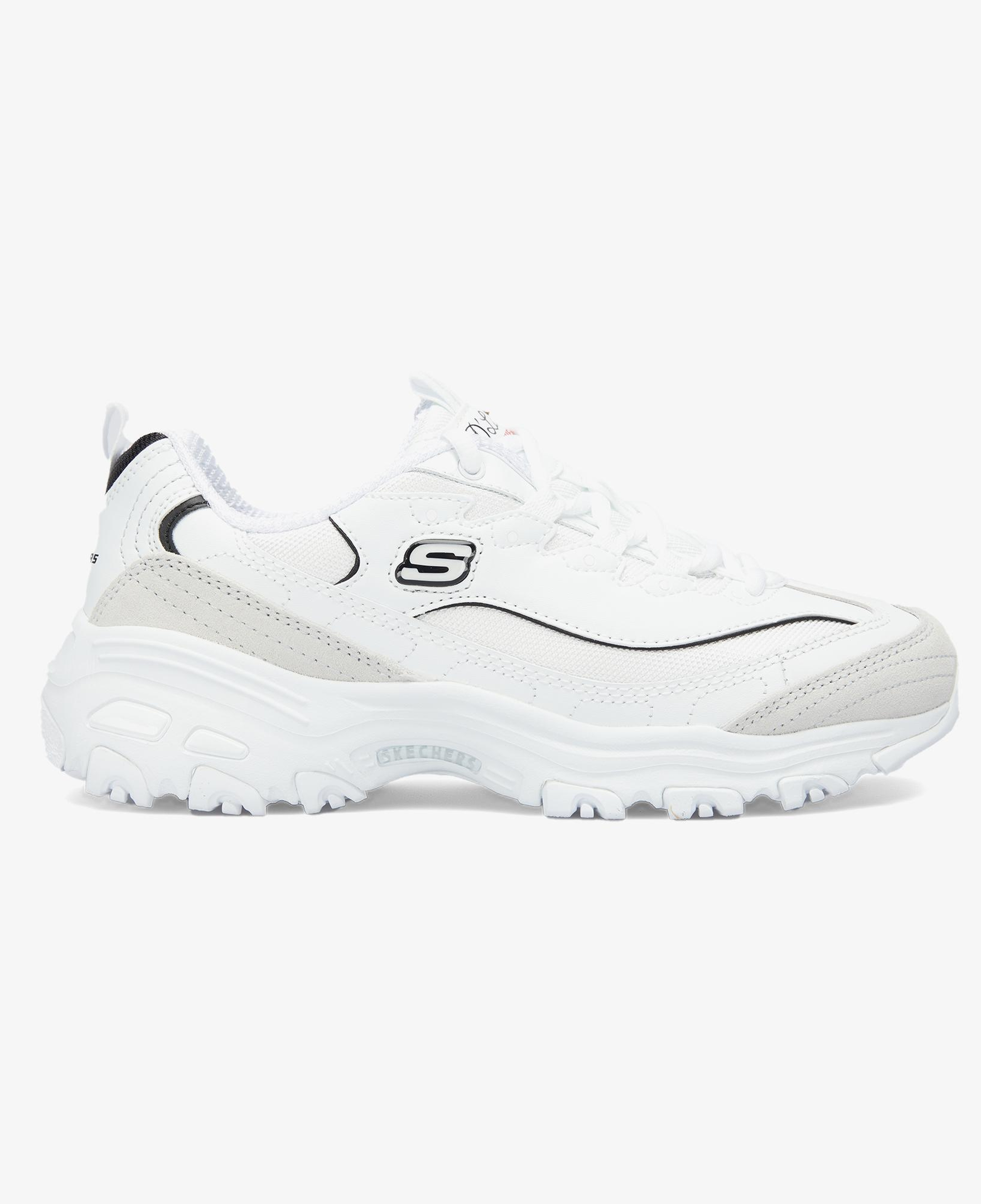 Skechers D'Lites New Heat Kadın Beyaz Spor Ayakkabı
