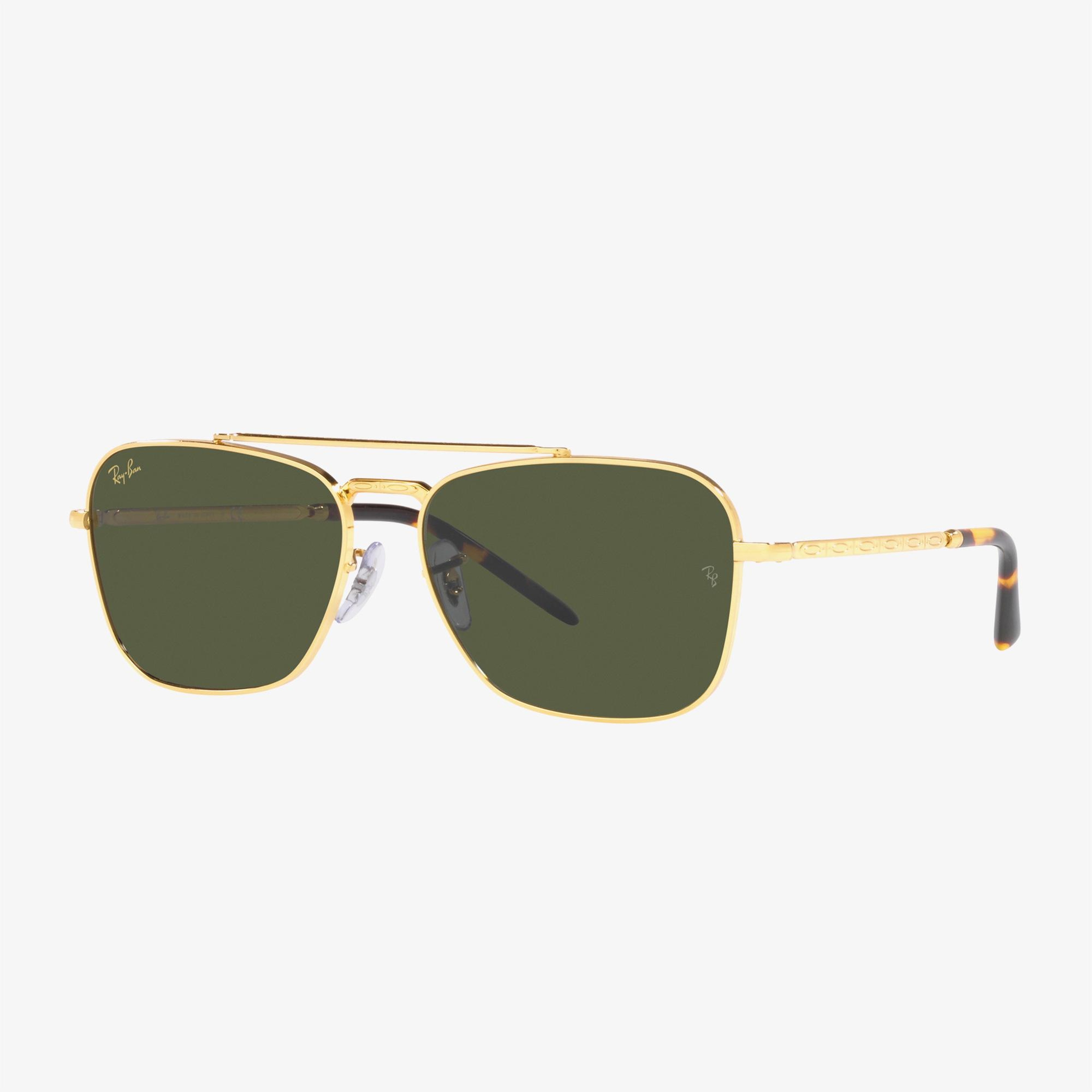 Ray-Ban New Caravan Unisex Altın Rengi Güneş Gözlüğü
