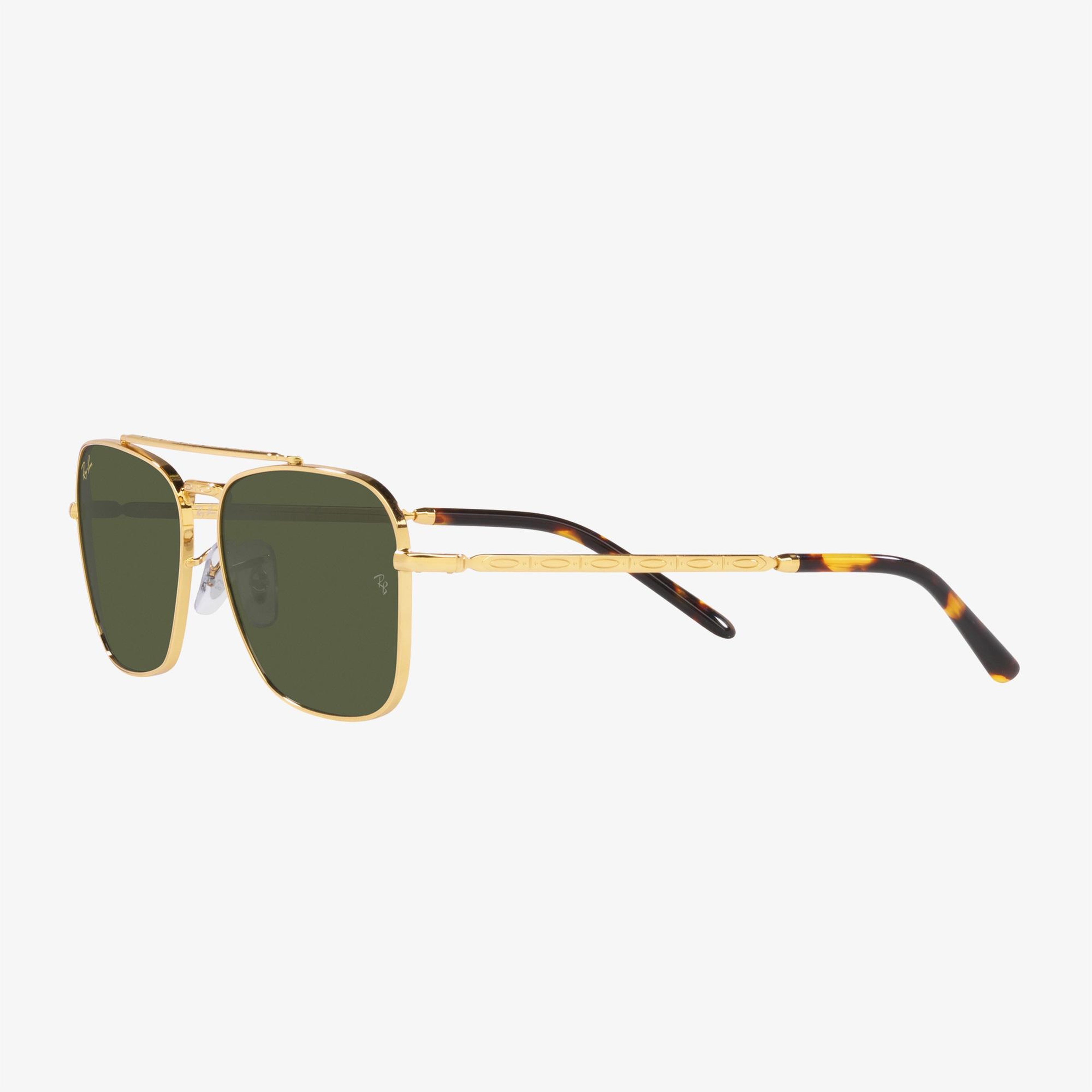 Ray-Ban New Caravan Unisex Altın Rengi Güneş Gözlüğü