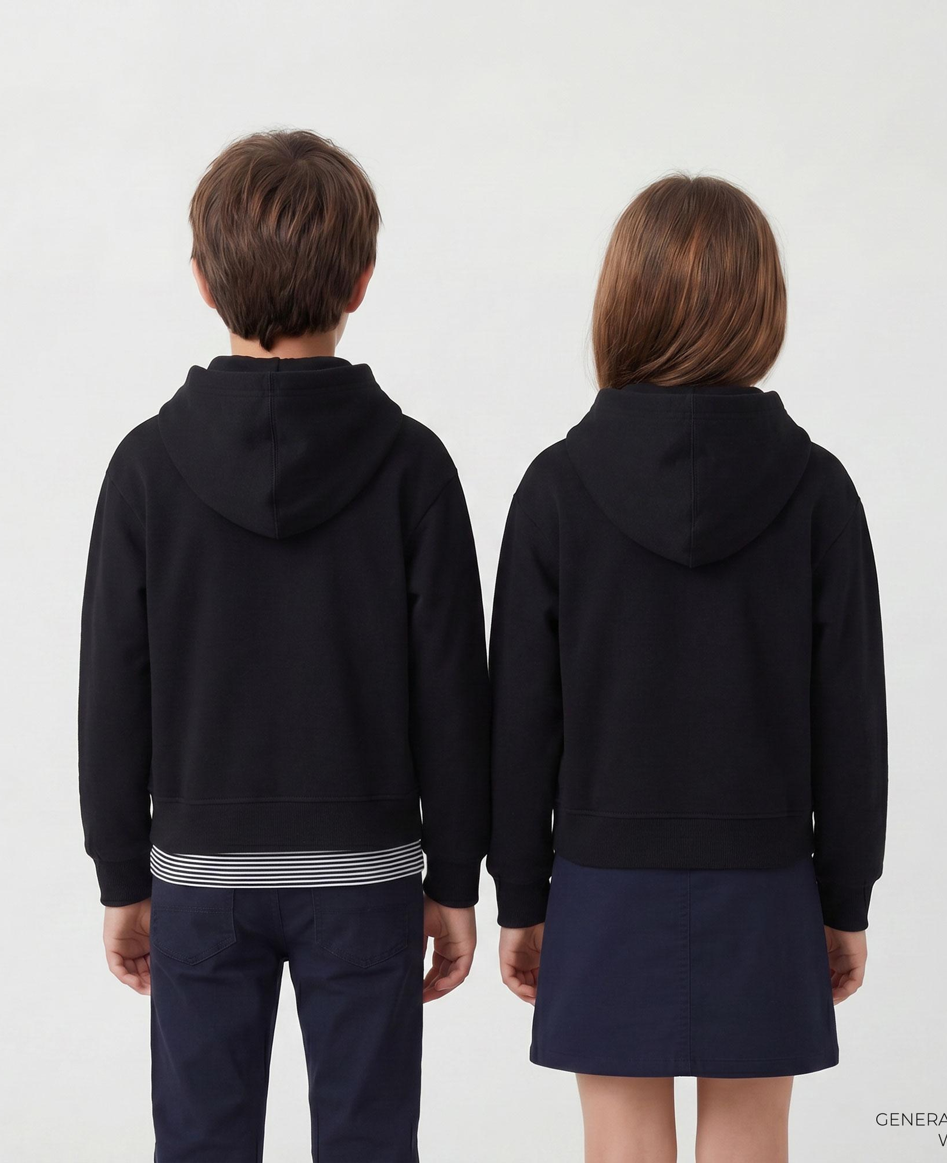 Converse Çocuk Siyah Hoodie