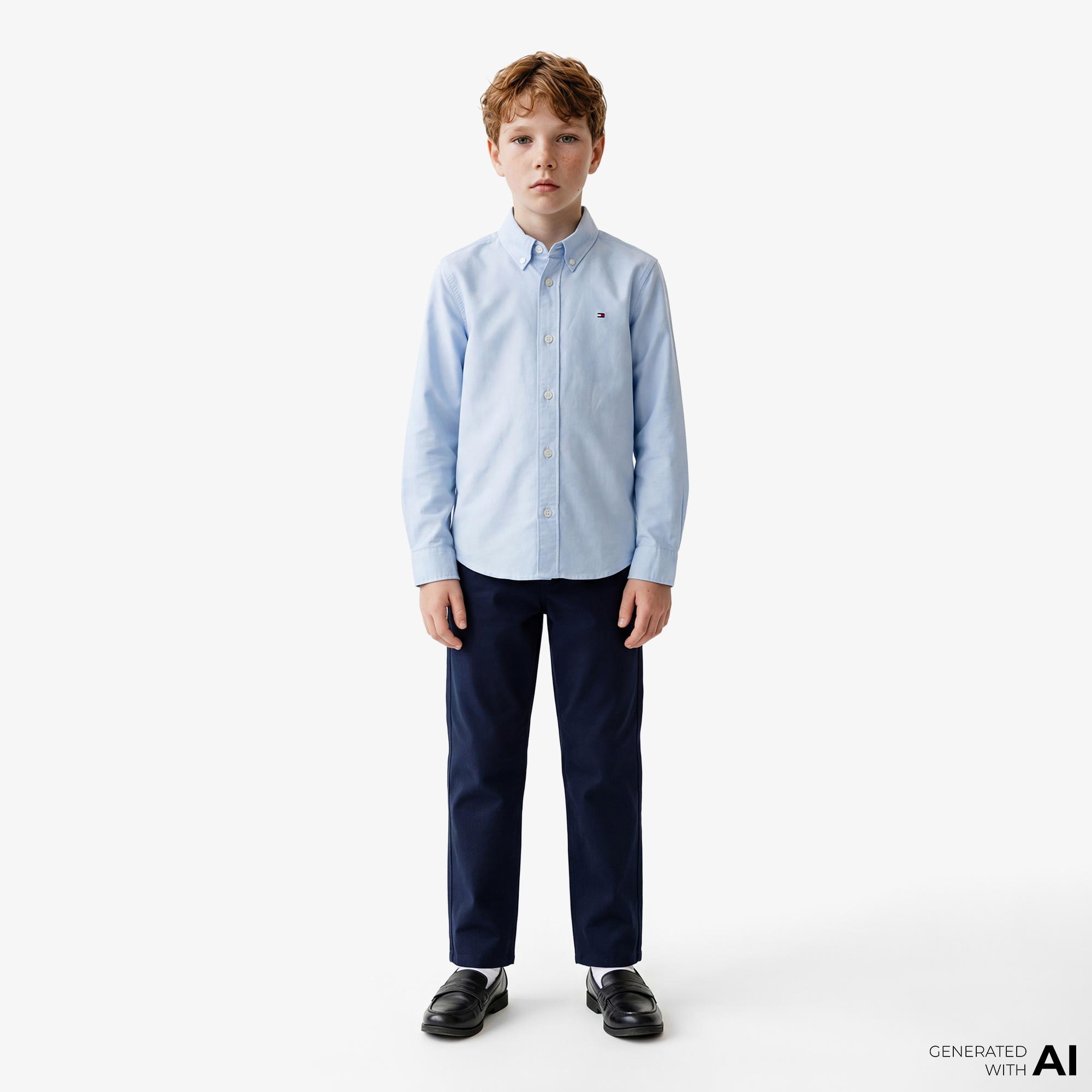 Tommy Hilfiger Essentials Çocuk Lacivert Pantolon