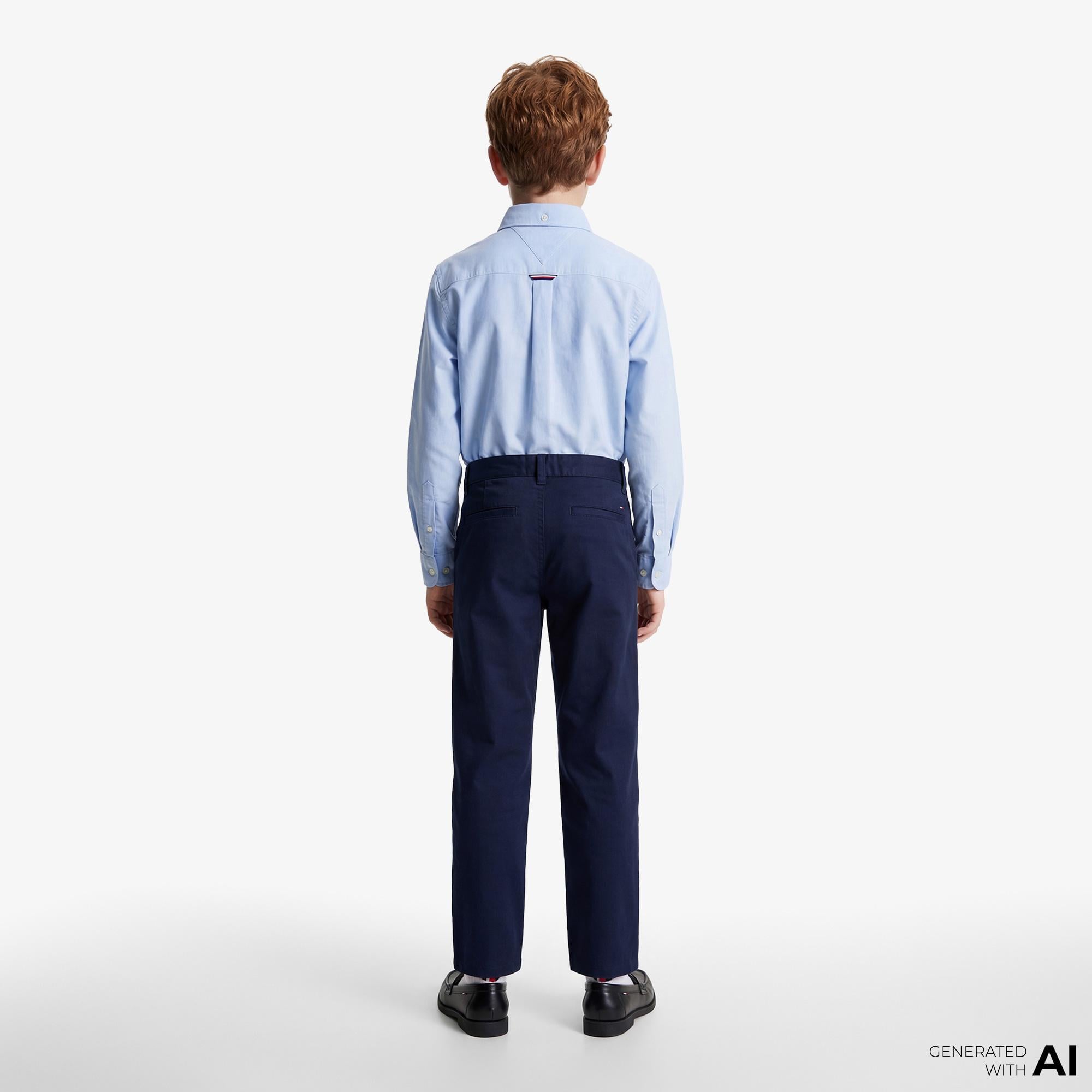 Tommy Hilfiger Essentials Çocuk Lacivert Pantolon