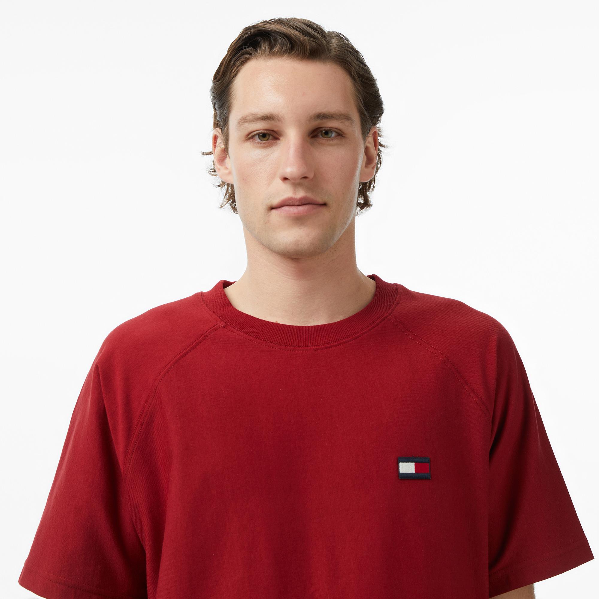 Tommy Hilfiger Brand Love Erkek Kırmızı T-Shirt