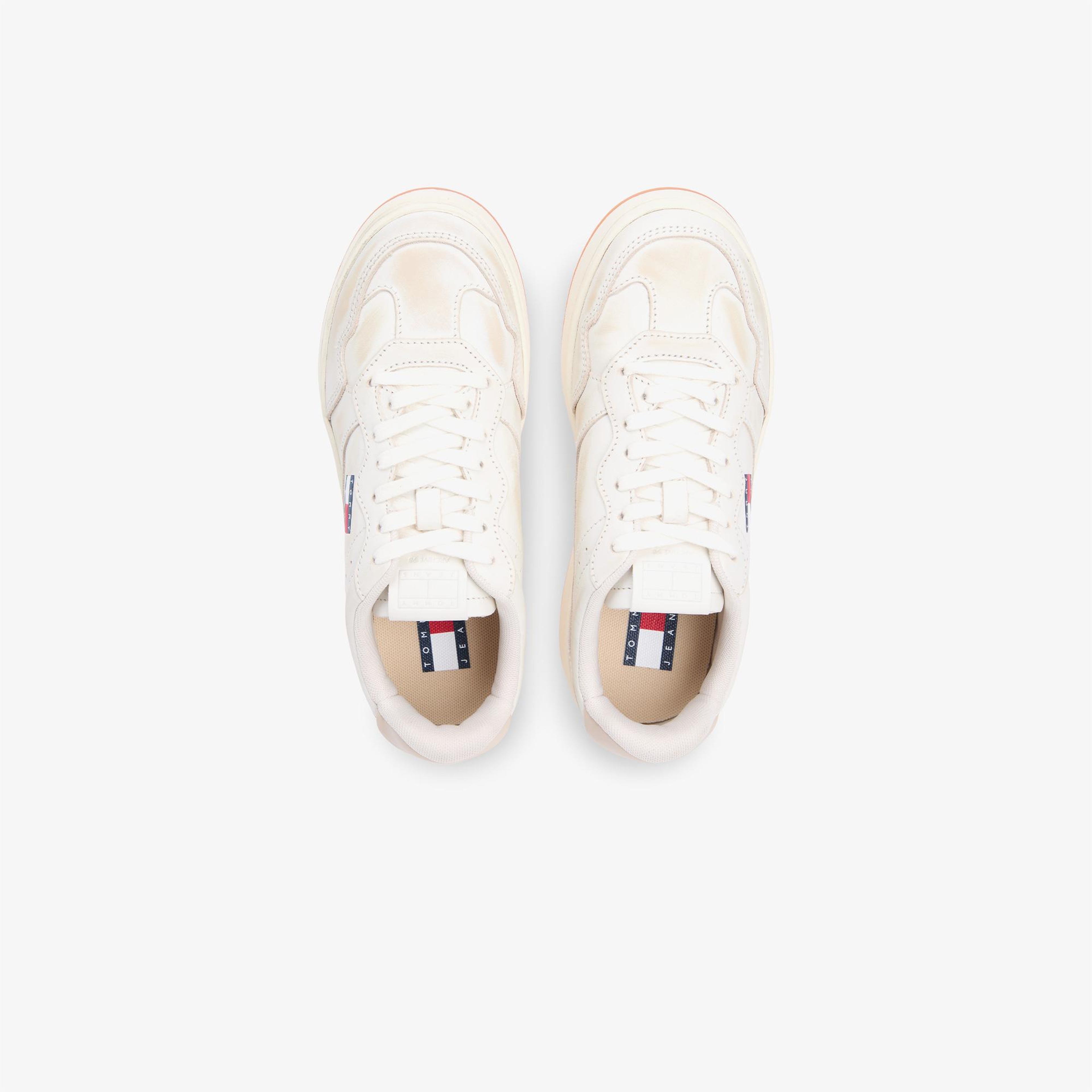 Tommy Hilfiger Archive 98 Kadın Beyaz Sneaker