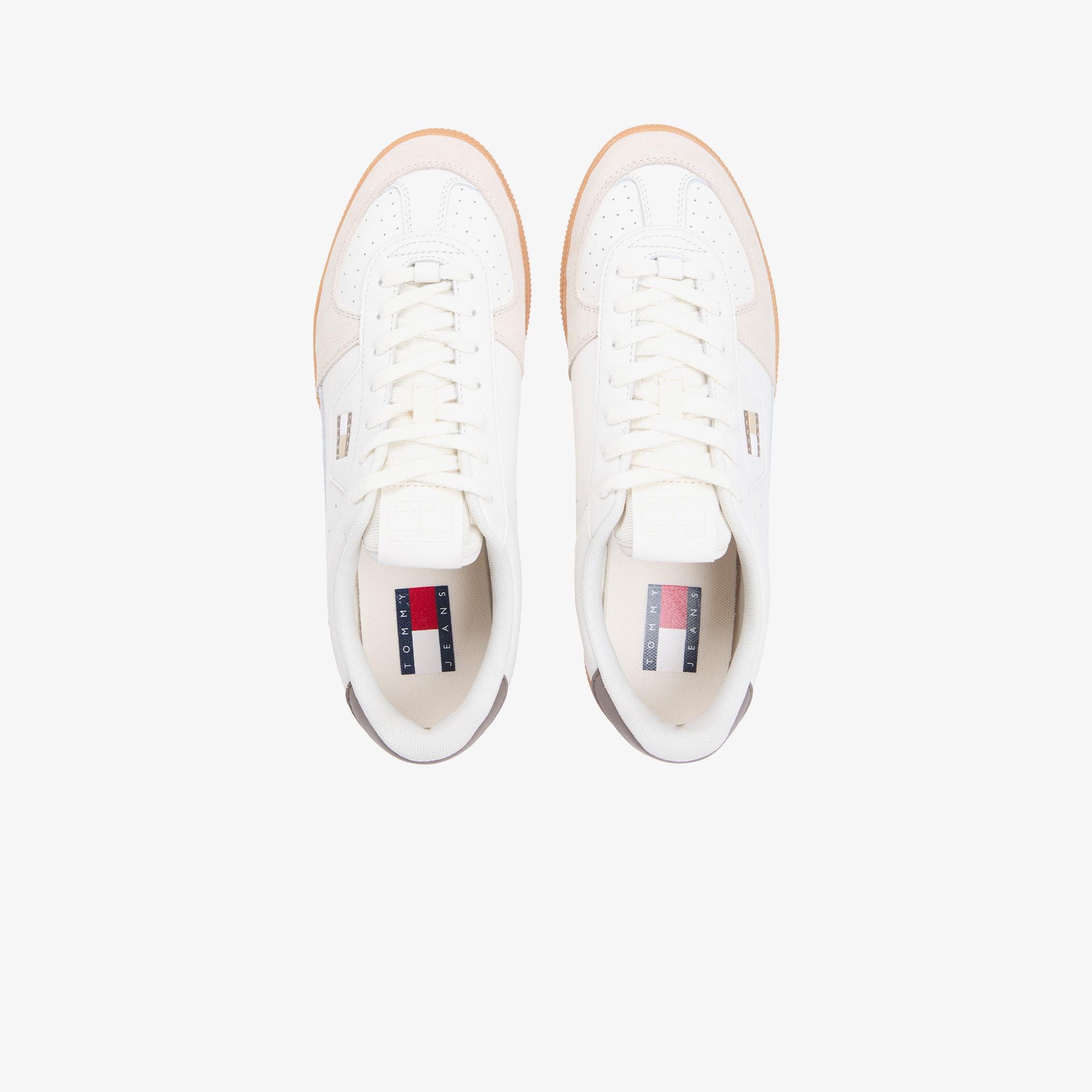 Tommy Hilfiger The Greenwich Erkek Krem Rengi Sneaker