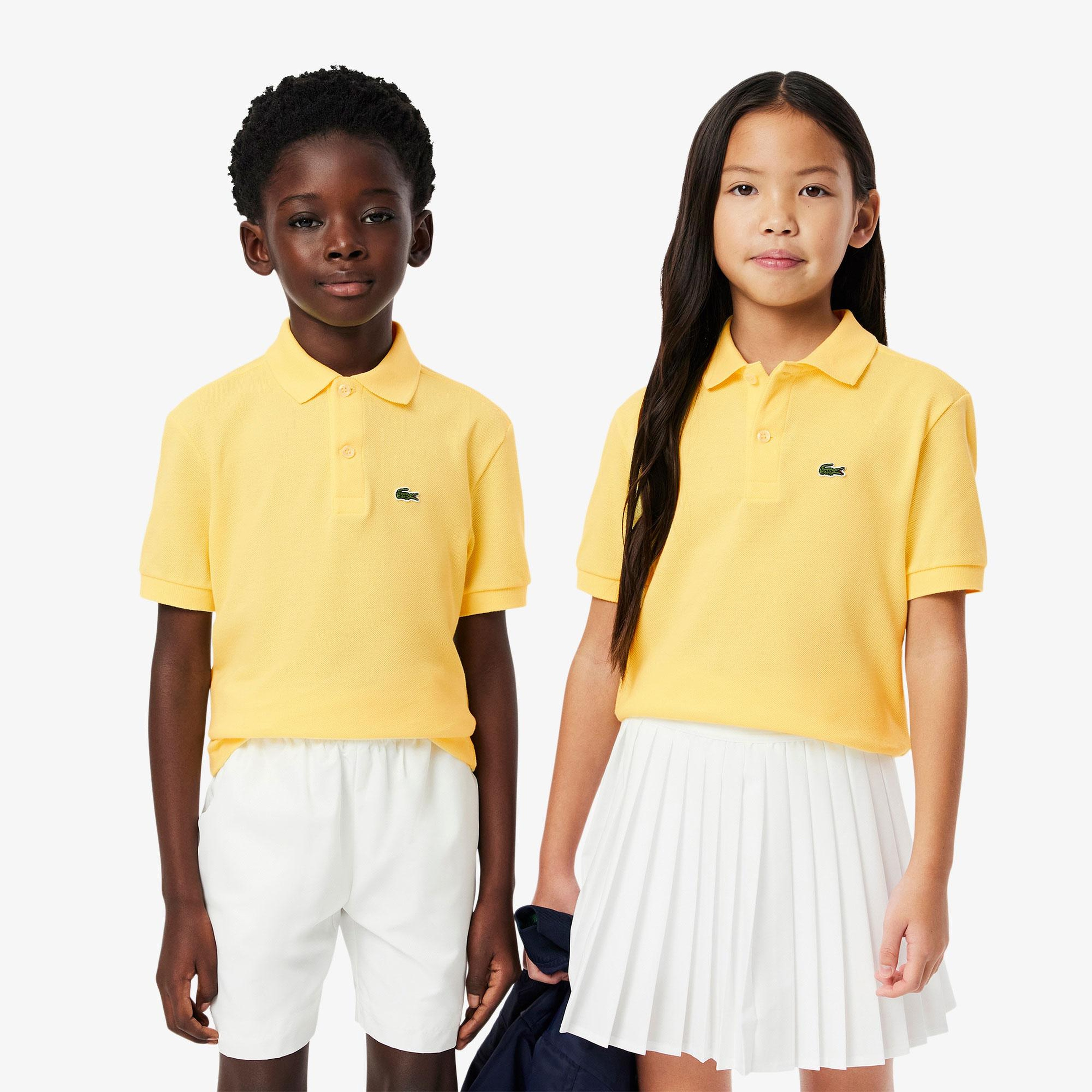 Lacoste Çocuk Regular Fit Sarı Polo