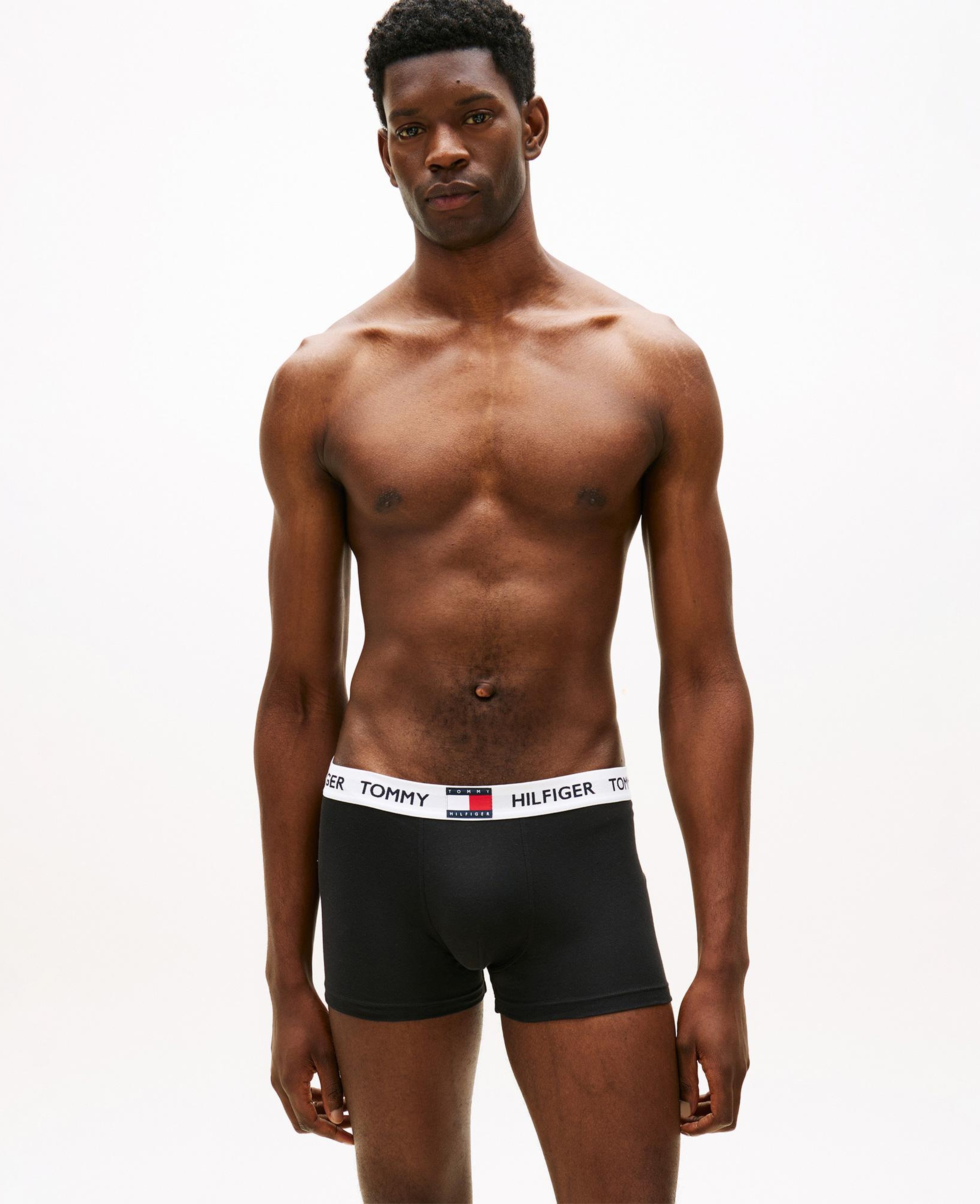 Tommy Hilfiger Heritage Erkek Siyah Boxer