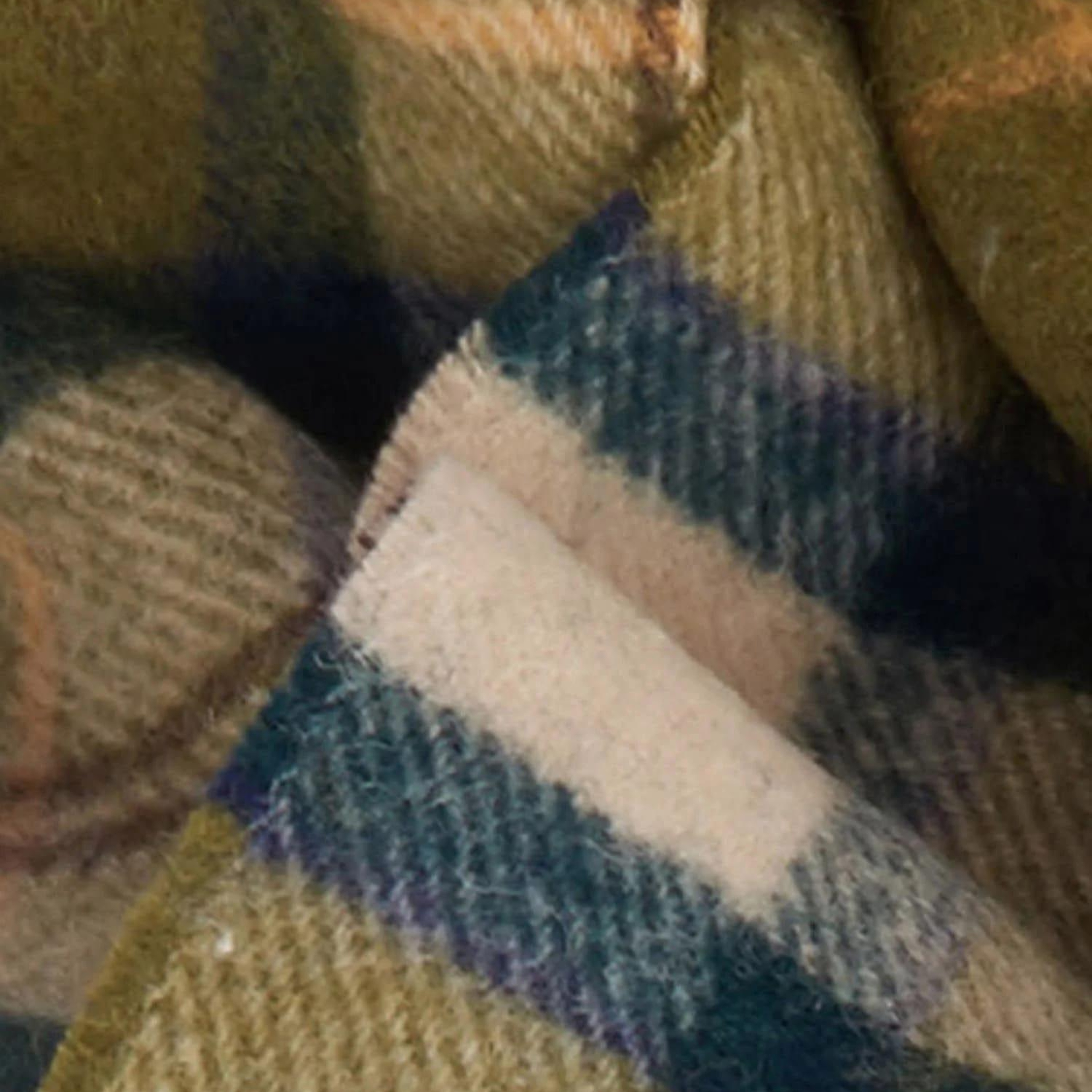 Barbour Unisex Tartan Yün Atkı (%100 Lambswool)