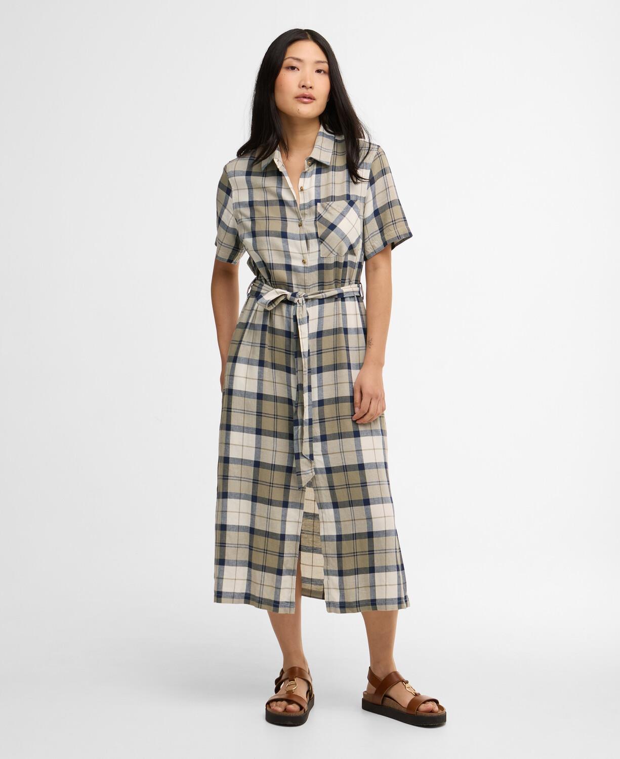 Barbour Fern Midi Elbise