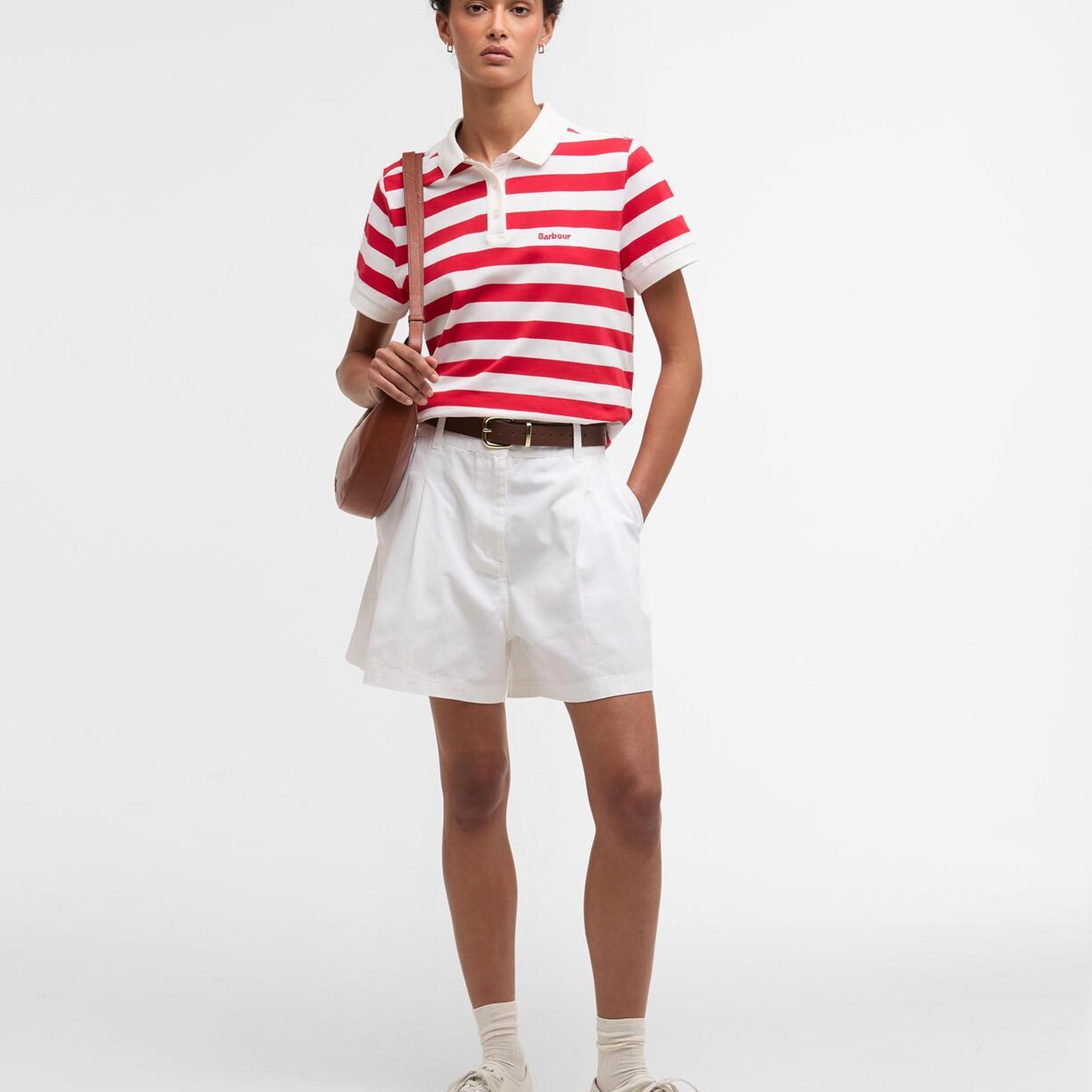 Barbour Ashbourne Çizgili Polo Yaka