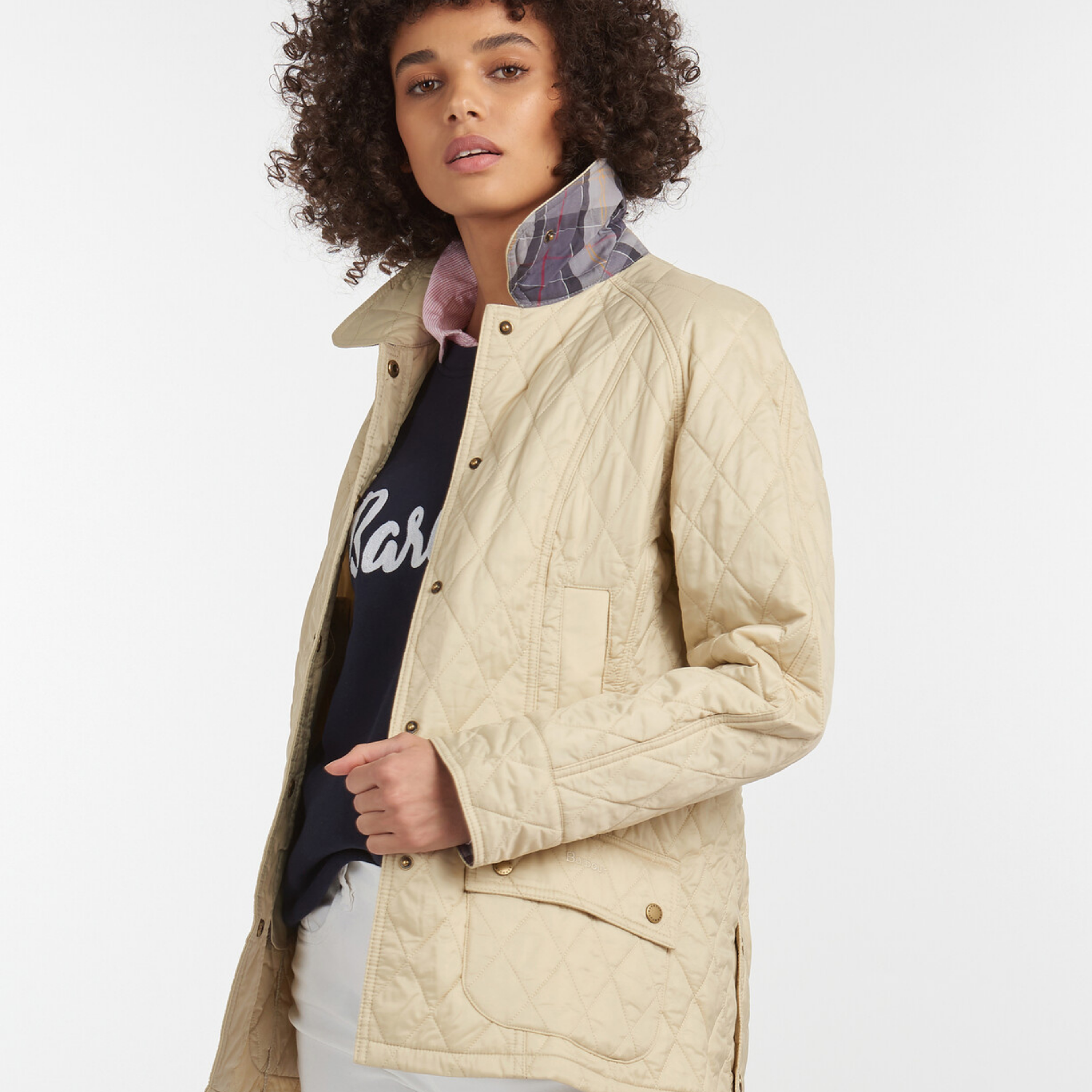 Barbour Beadnell Kapitone Ceket