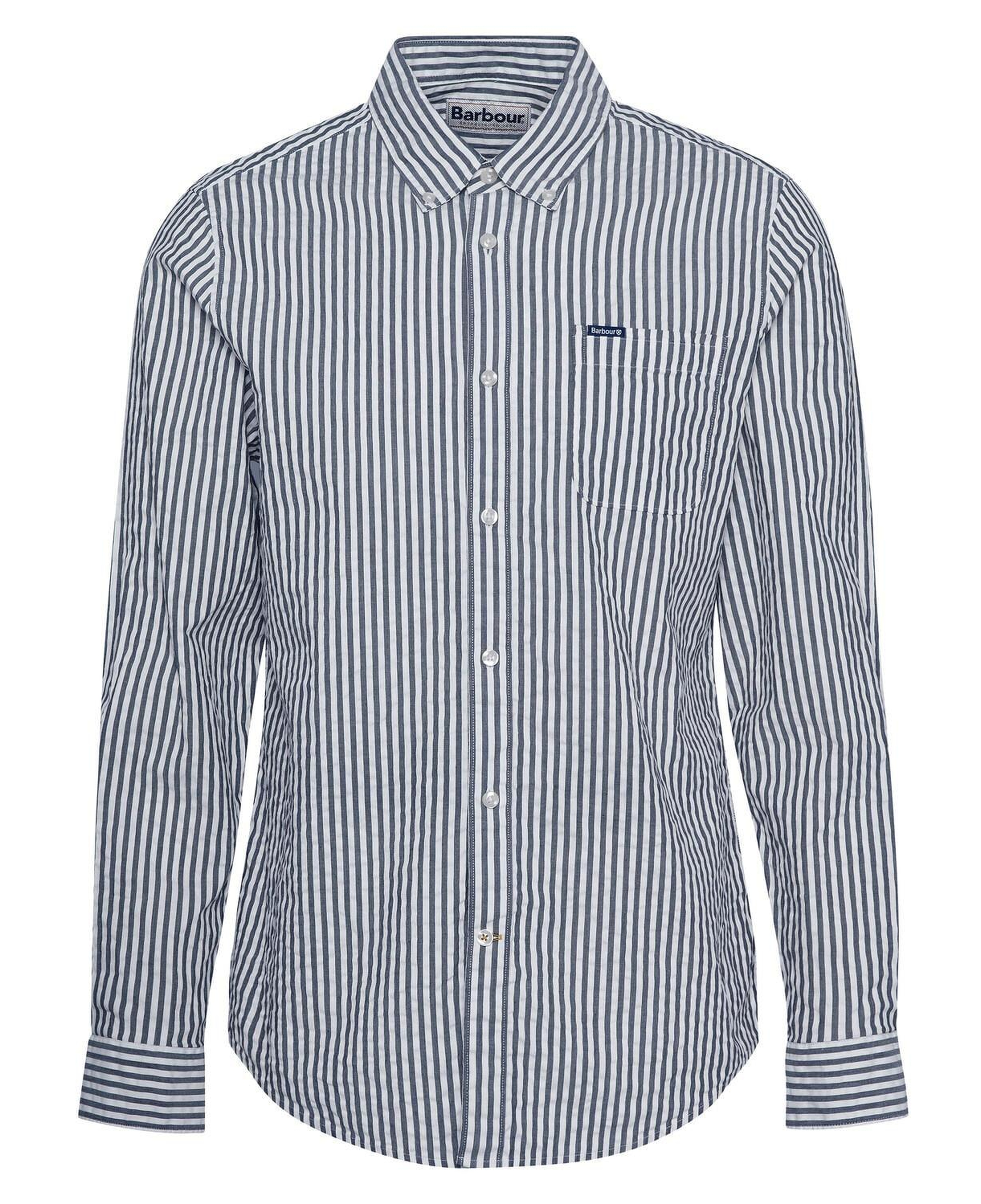 Barbour Cresswell Seersucker Tailored Fit Gömlek