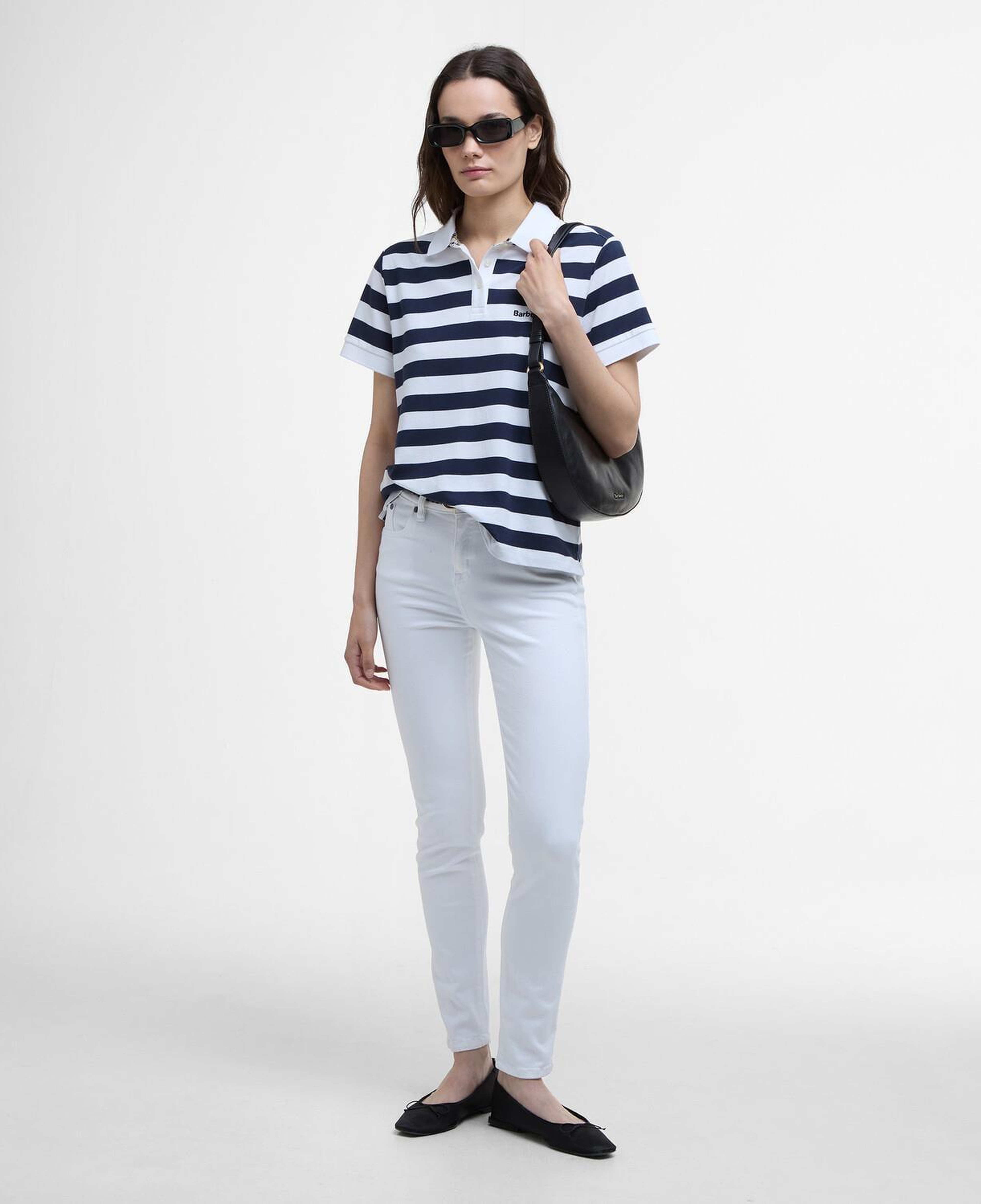 Barbour Ashbourne Çizgili Polo Yaka