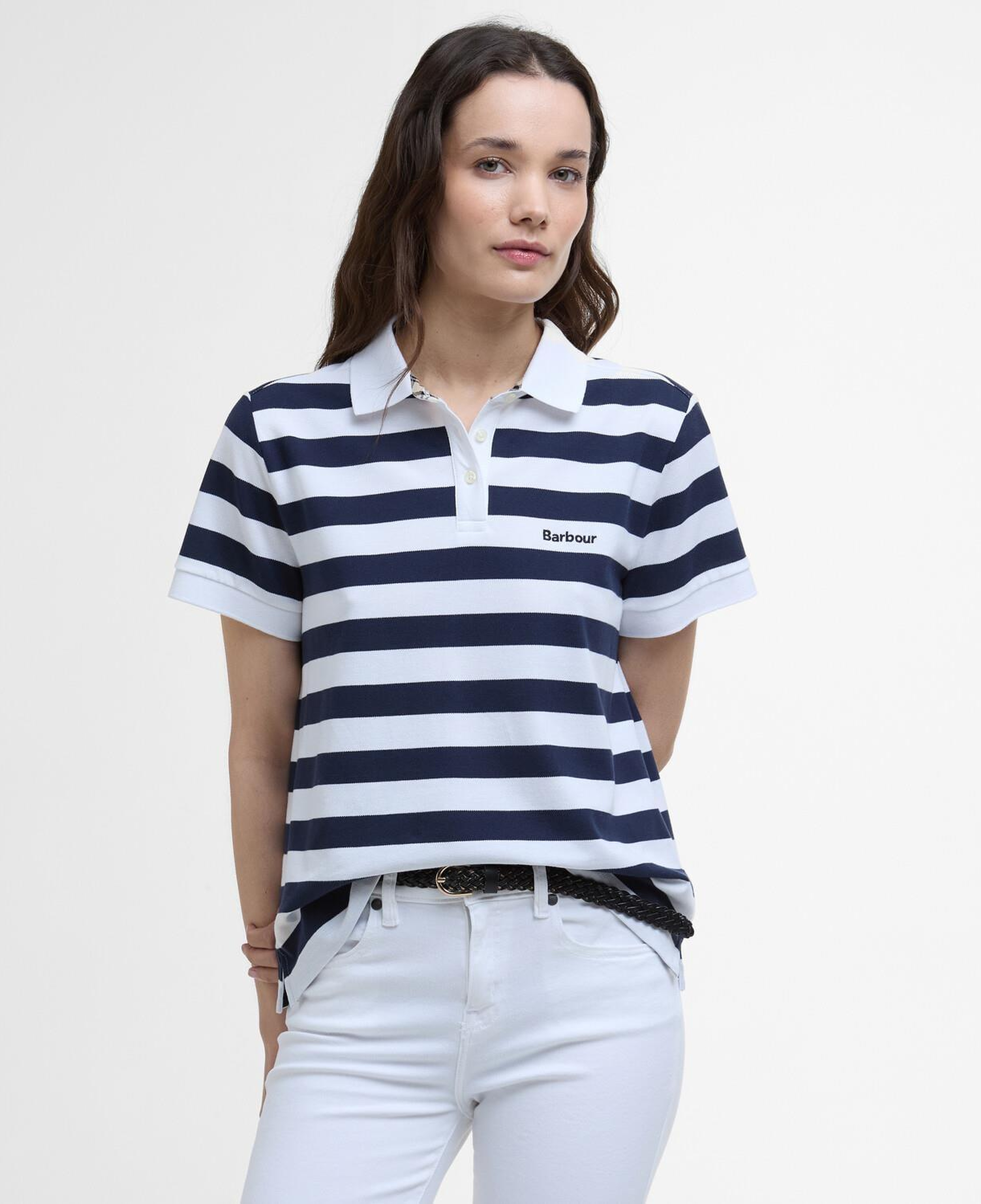 Barbour Ashbourne Çizgili Polo Yaka
