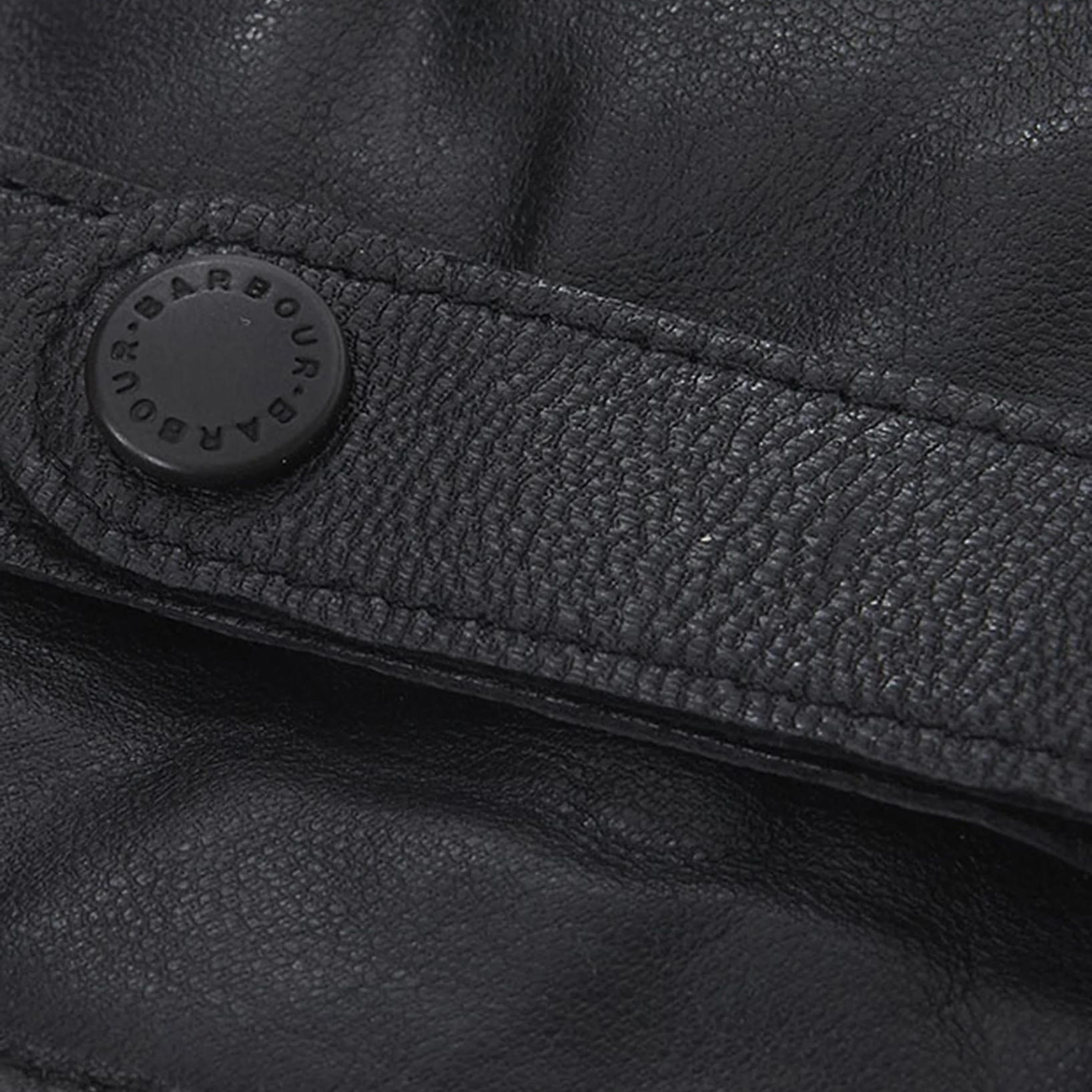 Barbour Burnished Deri Eldiven