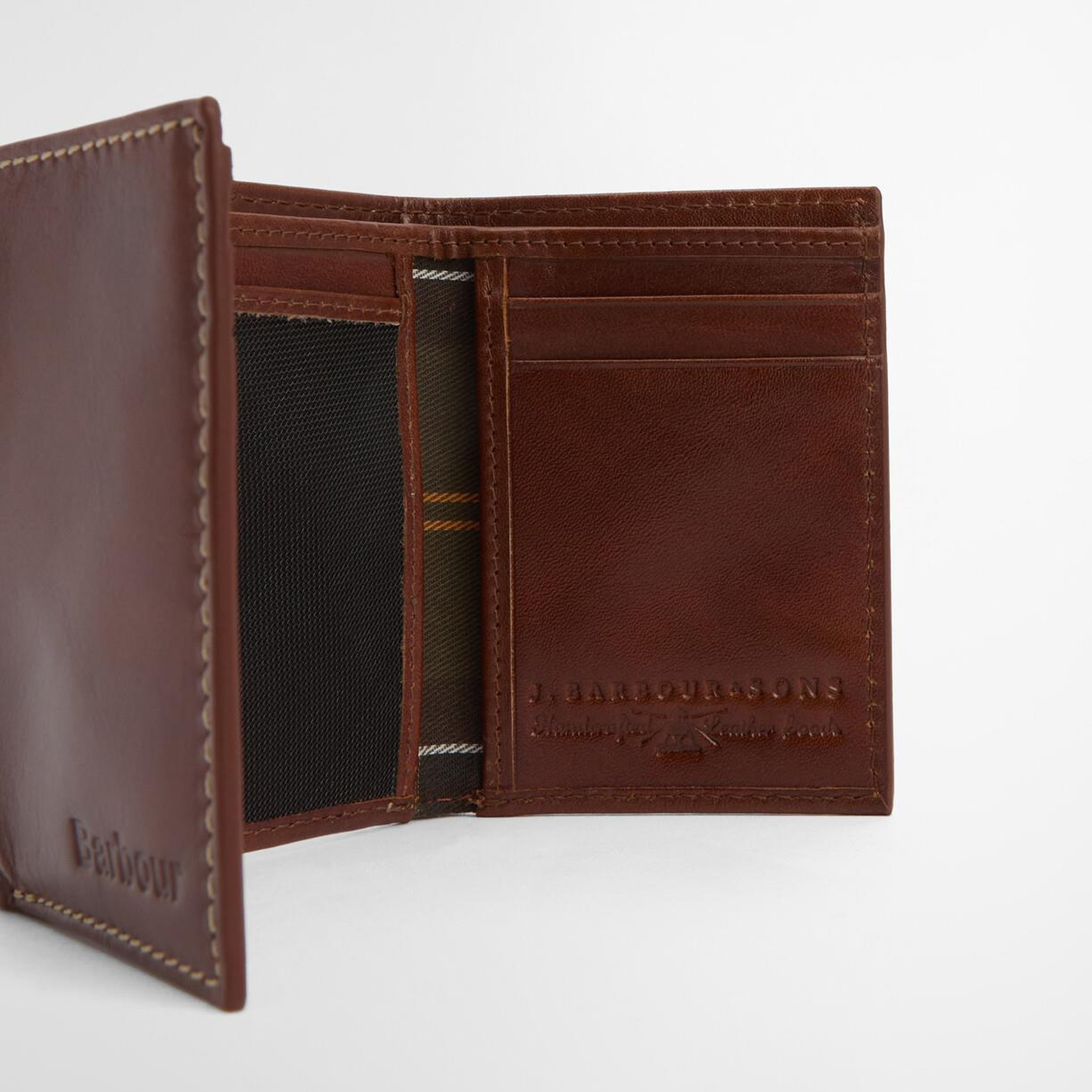 Barbour Bywell Deri Bi Fold Cüzdan