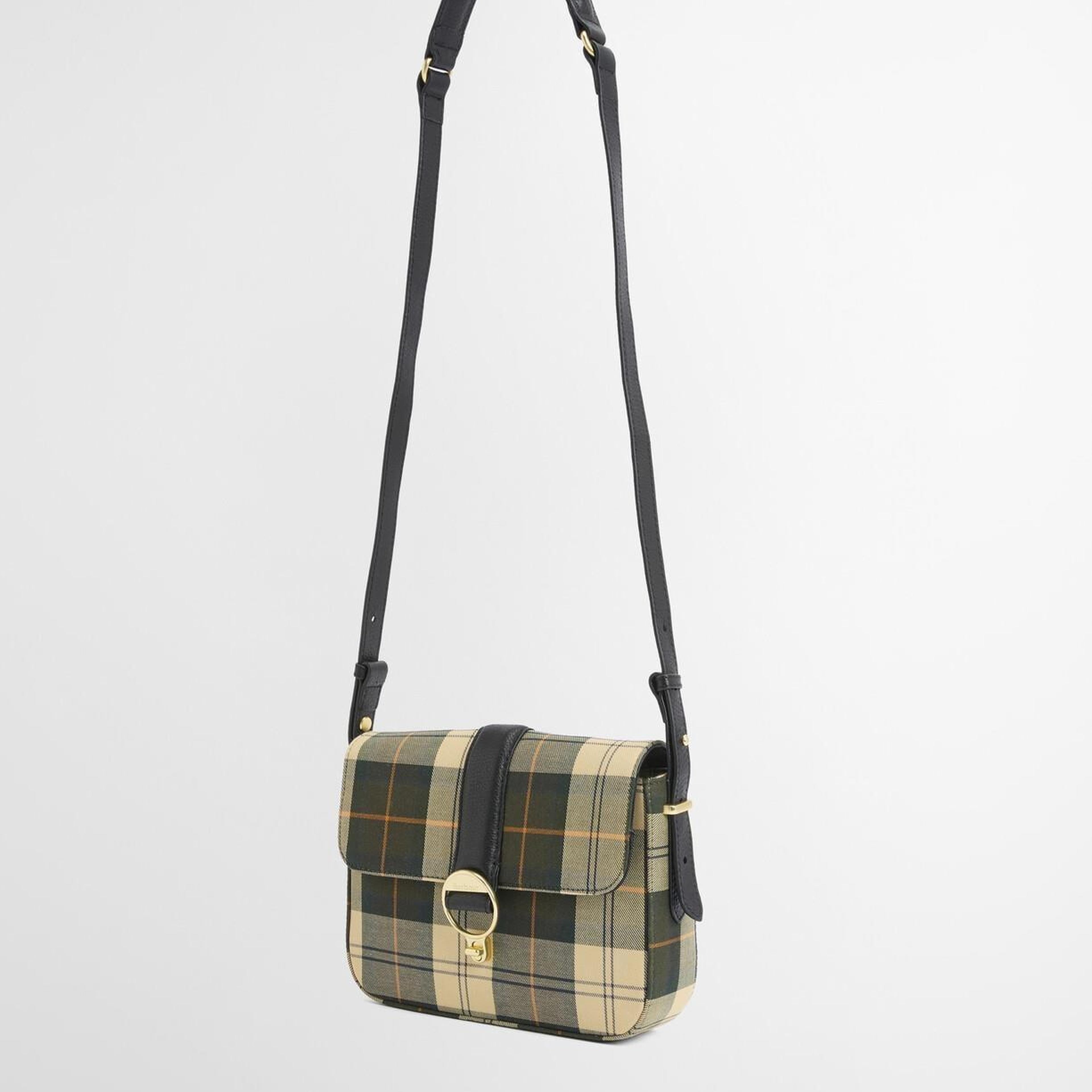 Barbour Rosa Tartan Çapraz Çanta