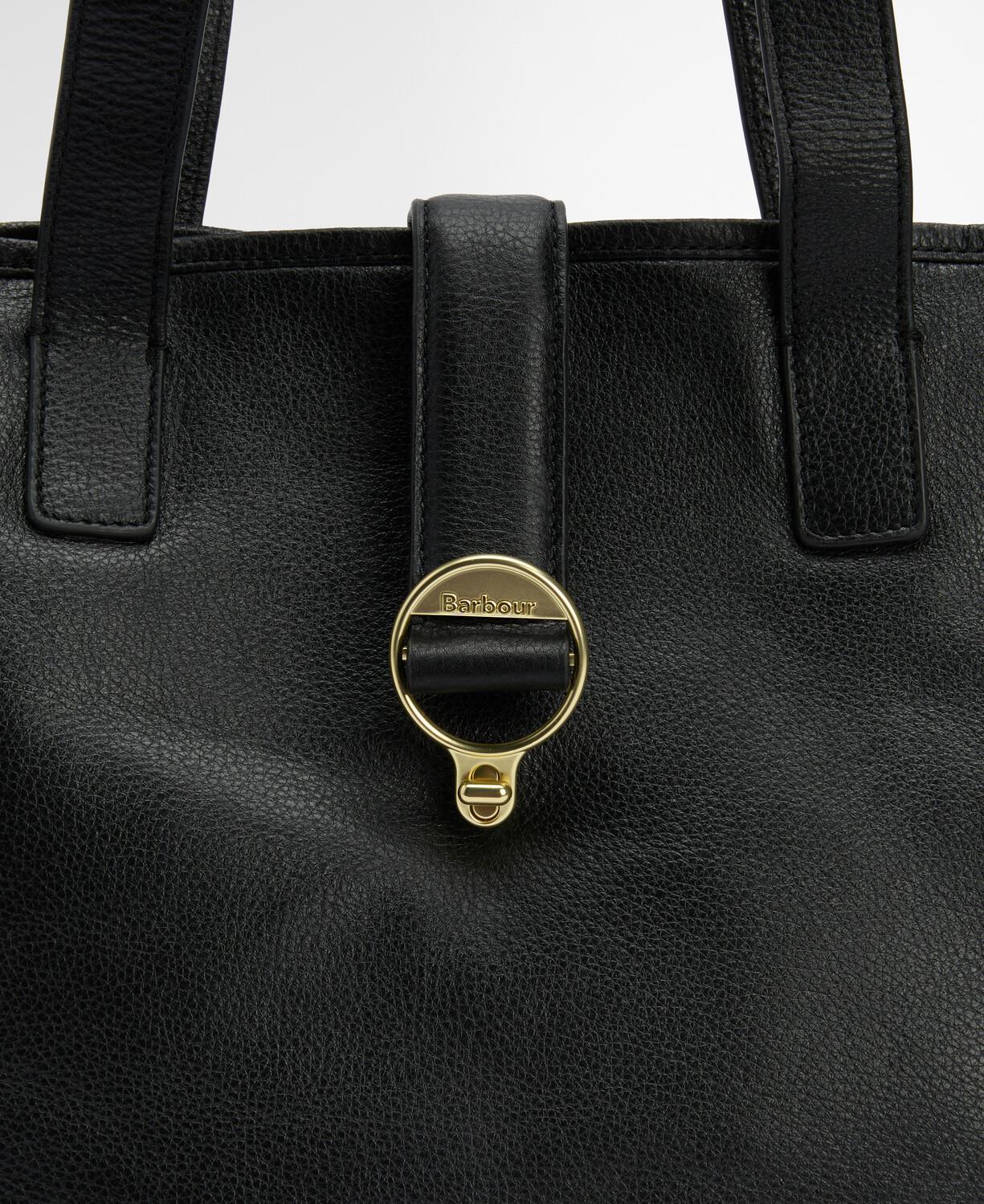 Barbour Alder Deri Kol Çantası