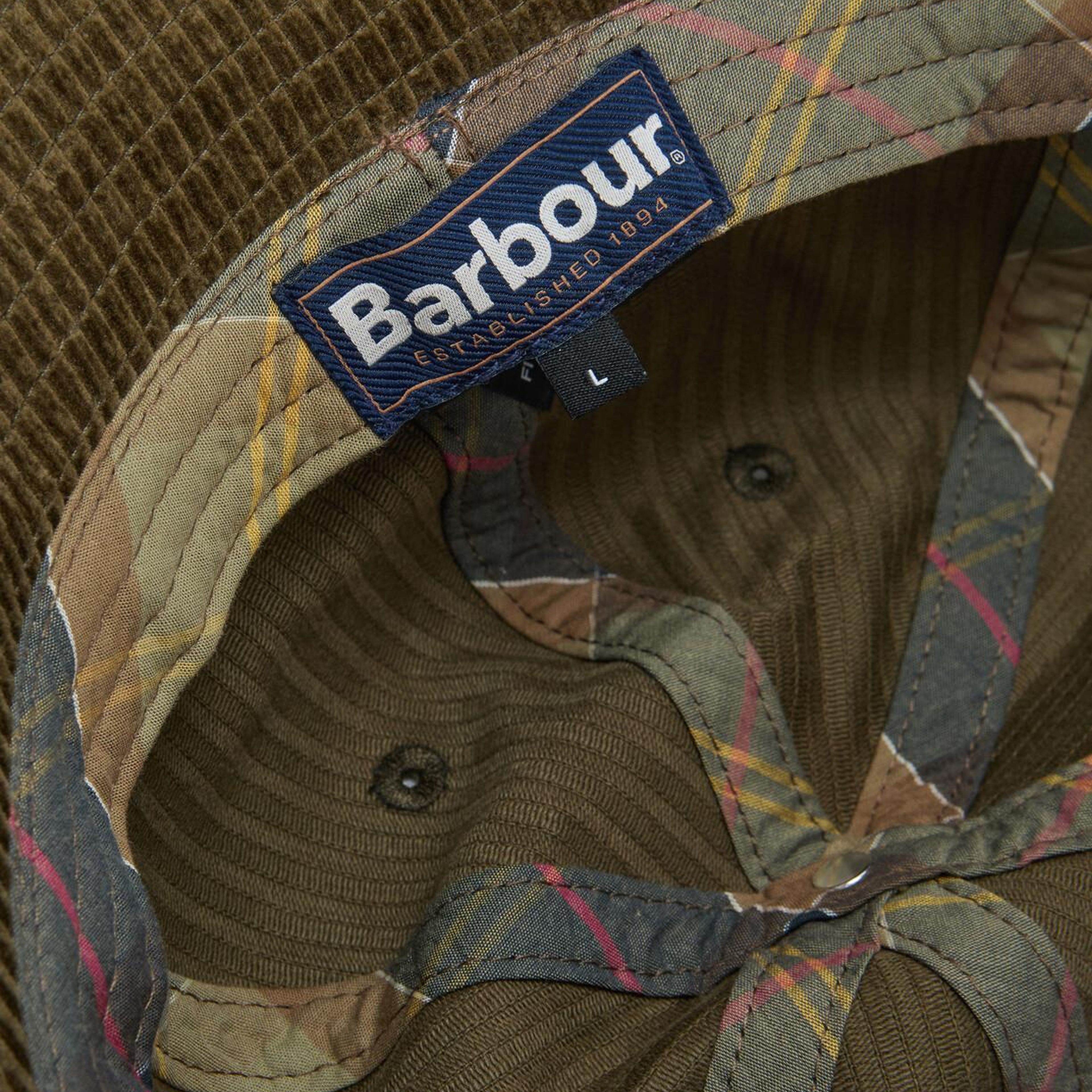 Barbour Westdale Cord Bucket Şapka