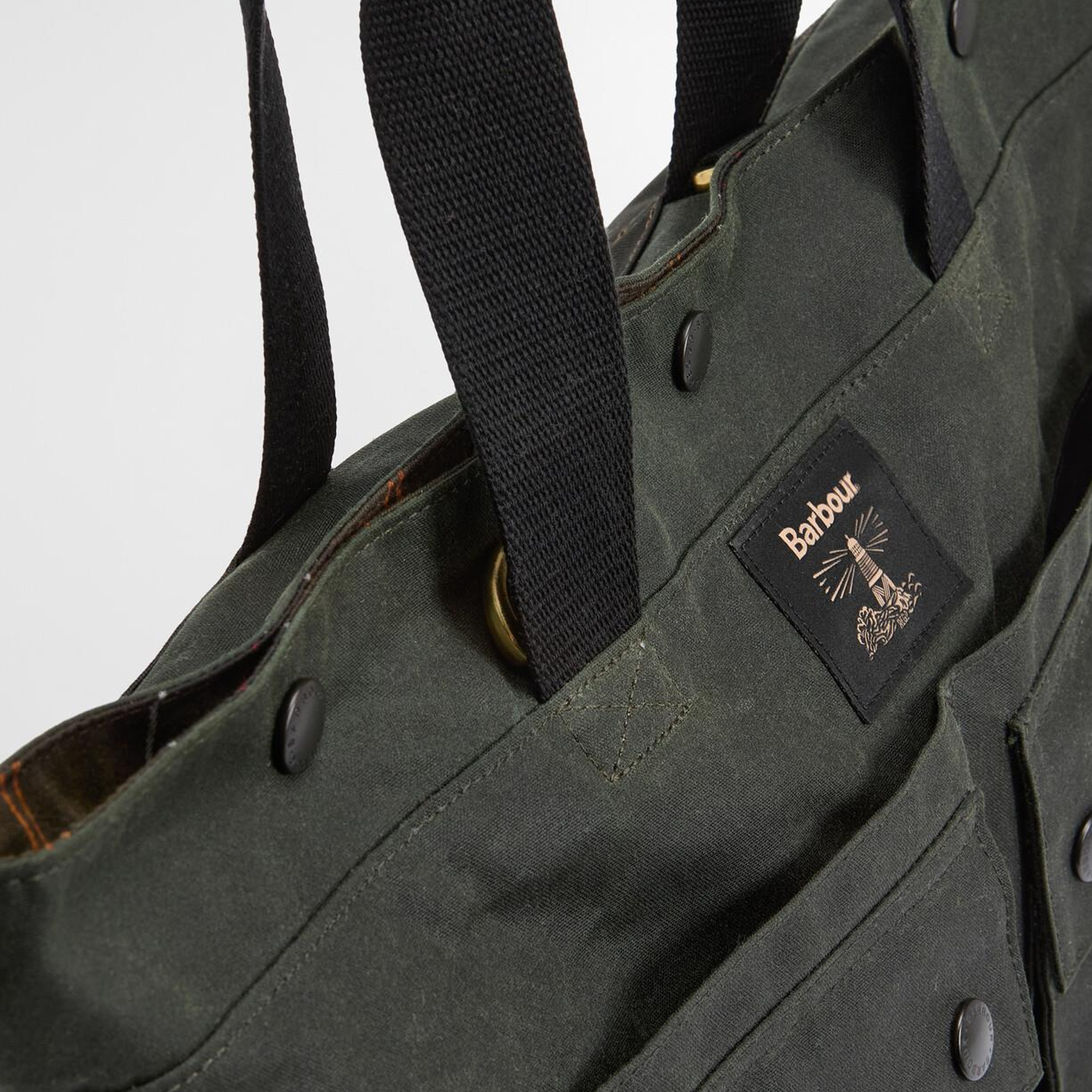 Barbour Field Yağlı Tote Çanta