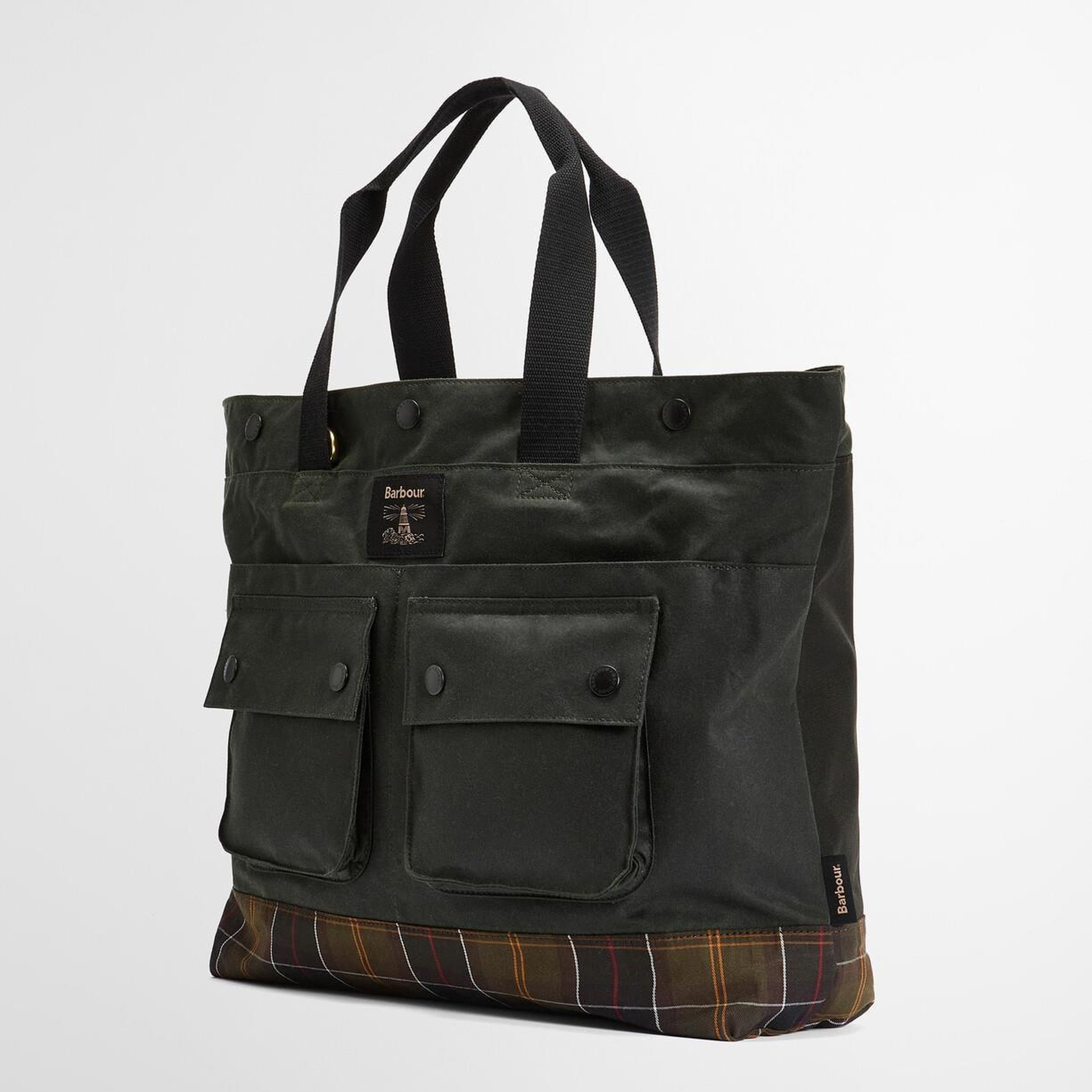 Barbour Field Yağlı Tote Çanta