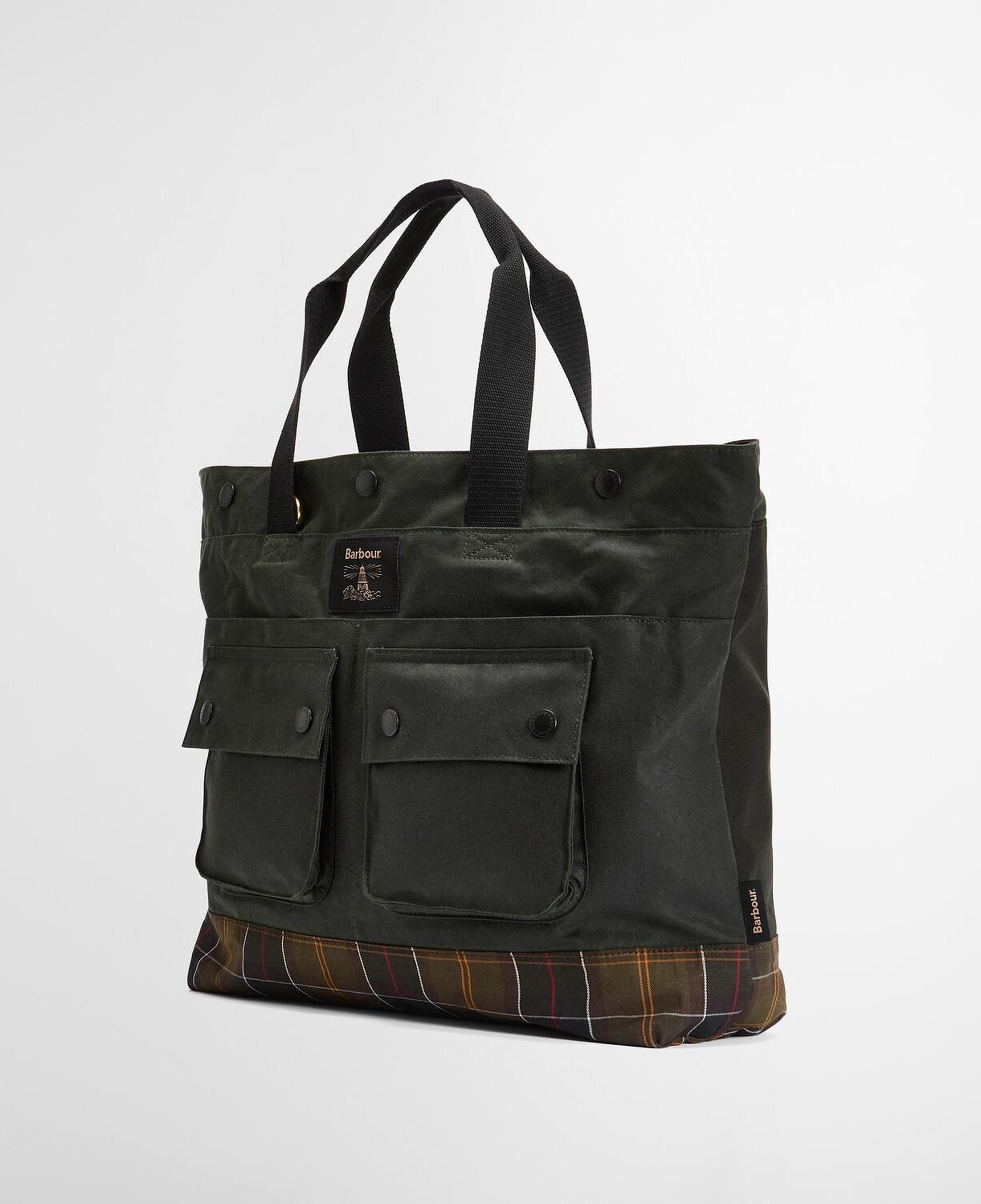Barbour Field Yağlı Tote Çanta