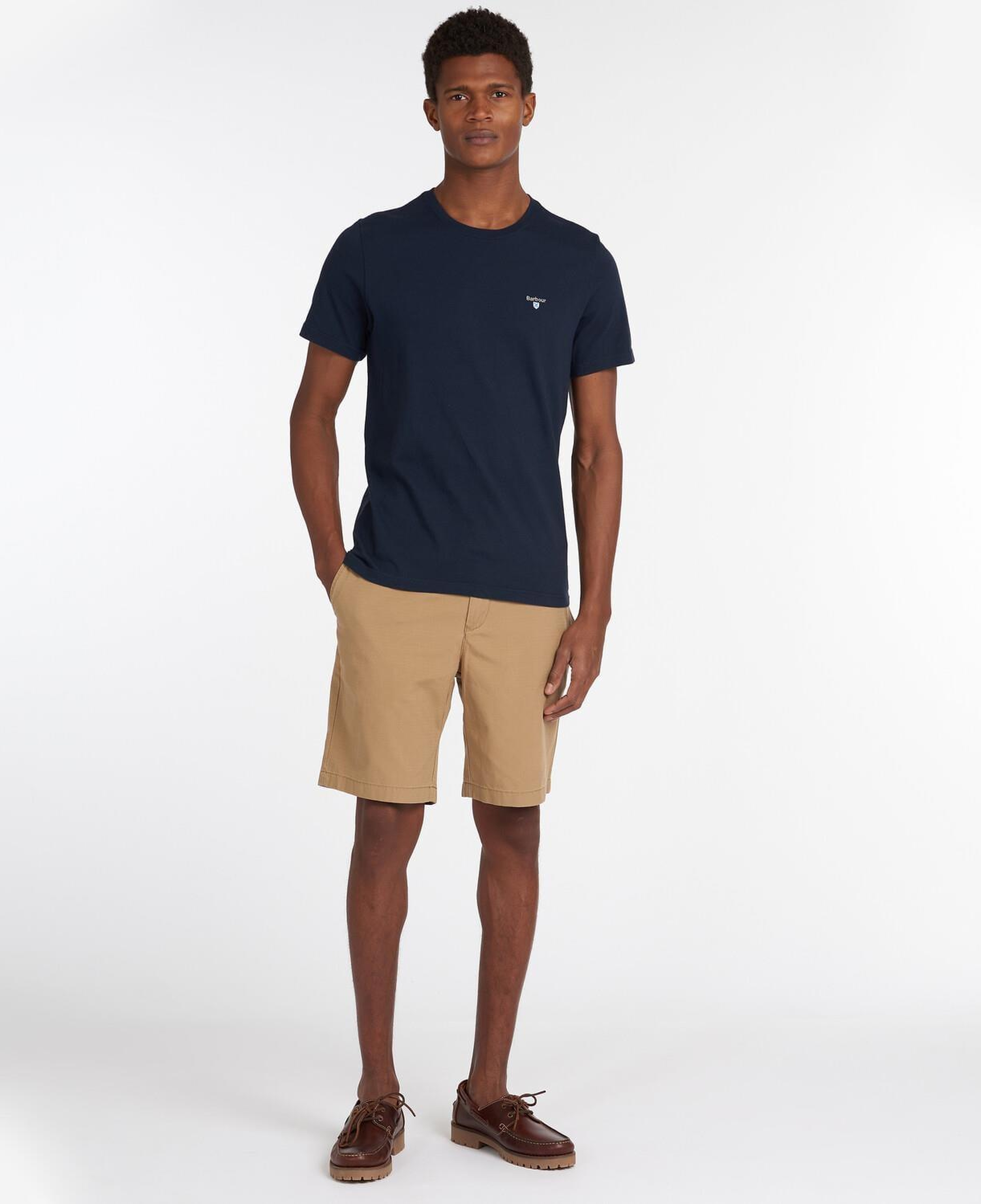 Barbour Tartan Sports T-Shirt