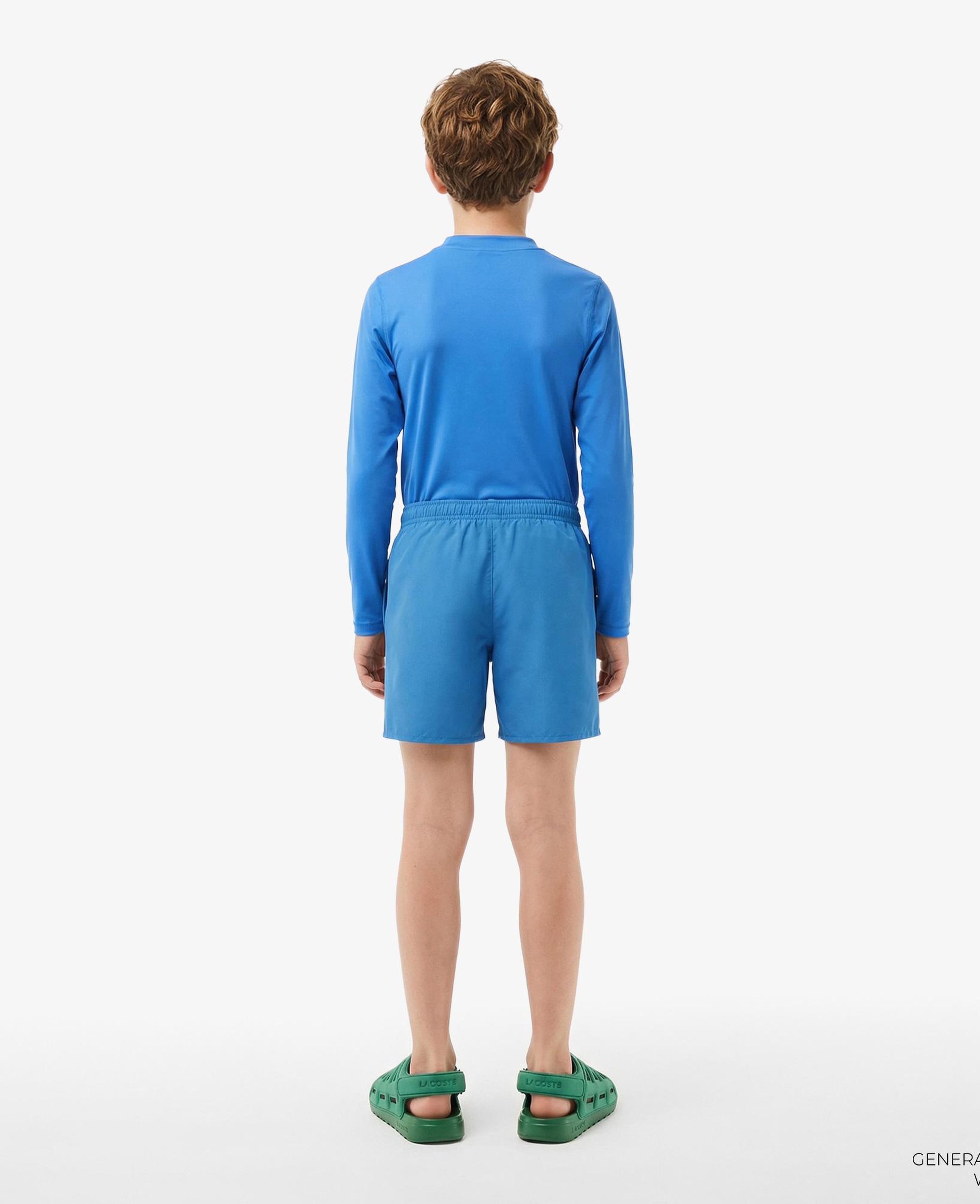 Lacoste Erkek Çocuk Mavi Deniz Şortu