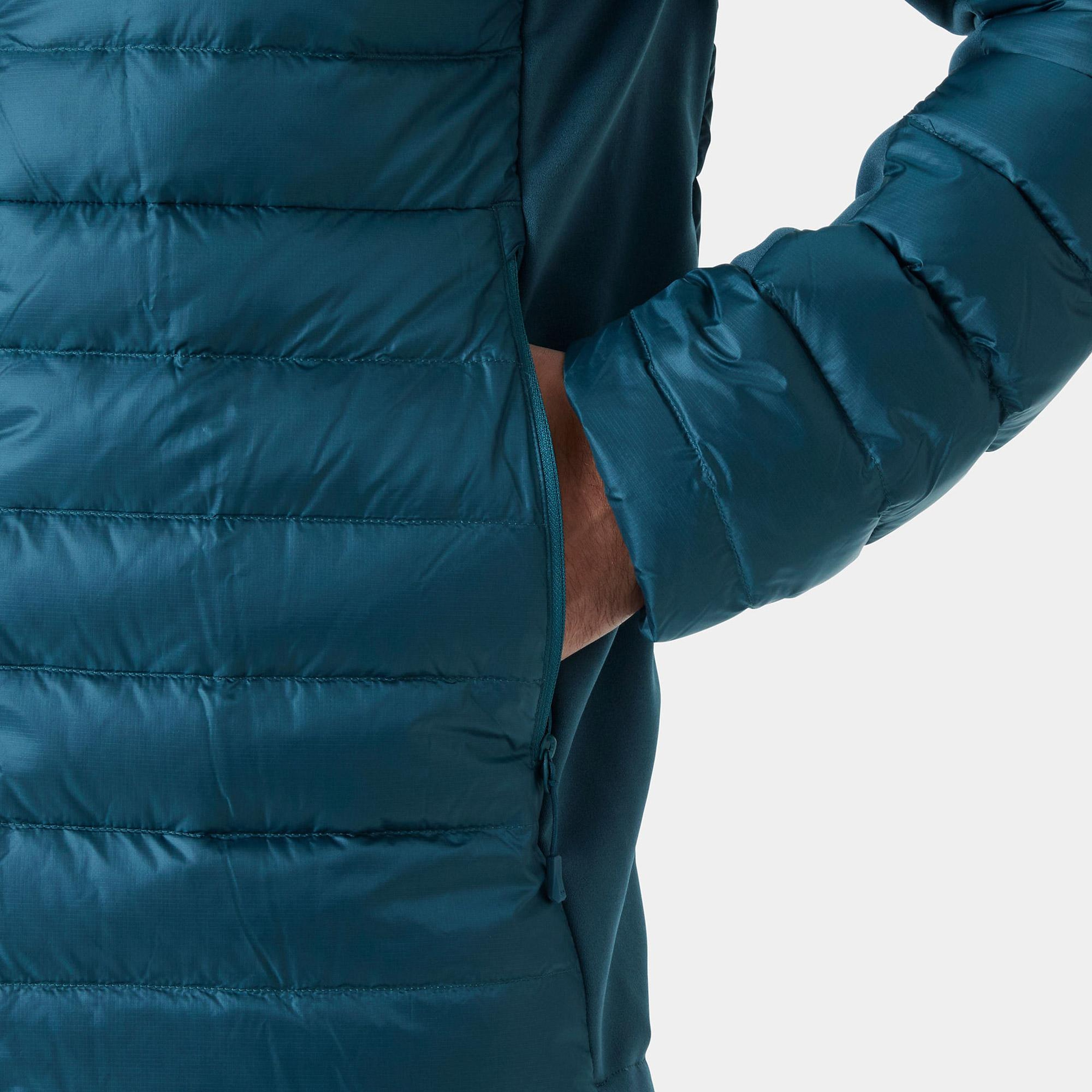 Helly Hansen Verglas Down Hybrid Hood 2.0 Erkek Lacivert Mont