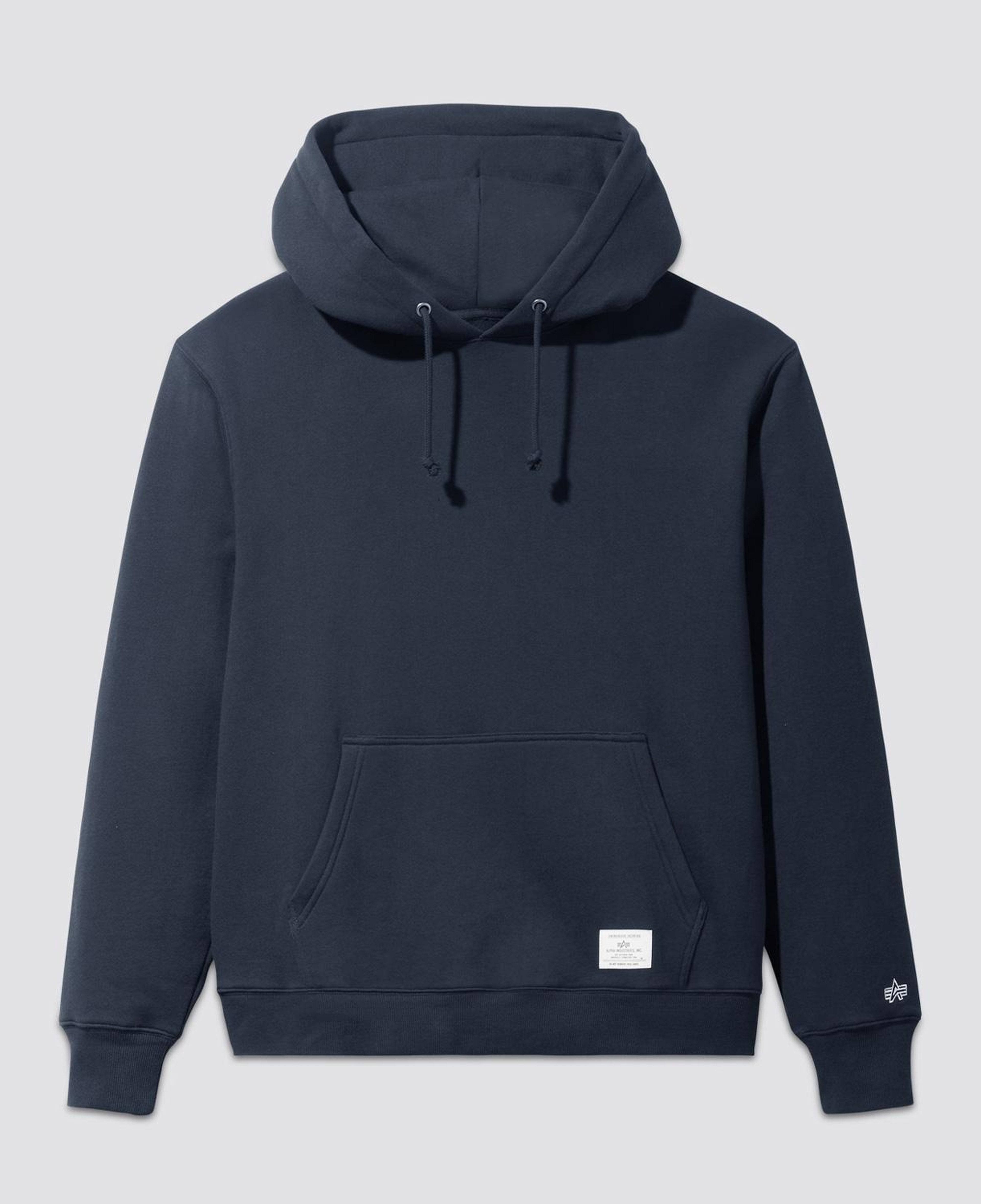 Alpha Industries Essential Hoodie Erkek Mavi Sweatshirt