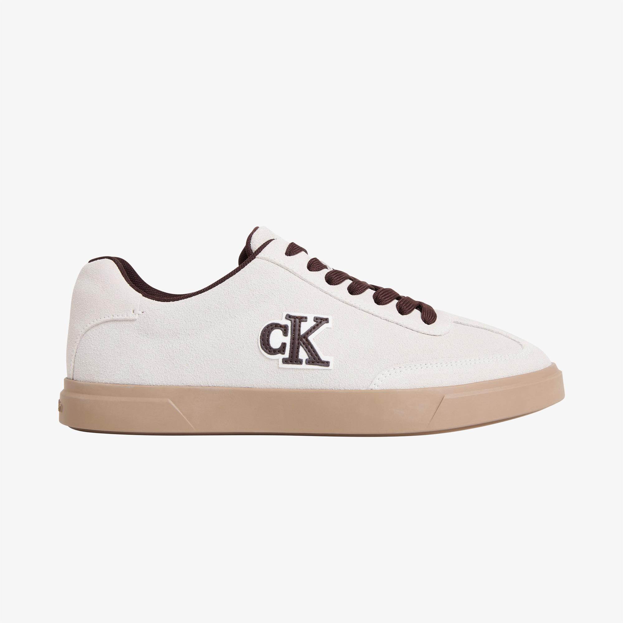 Calvin Klein Low Prof Cupsole Erkek Beyaz Sneaker