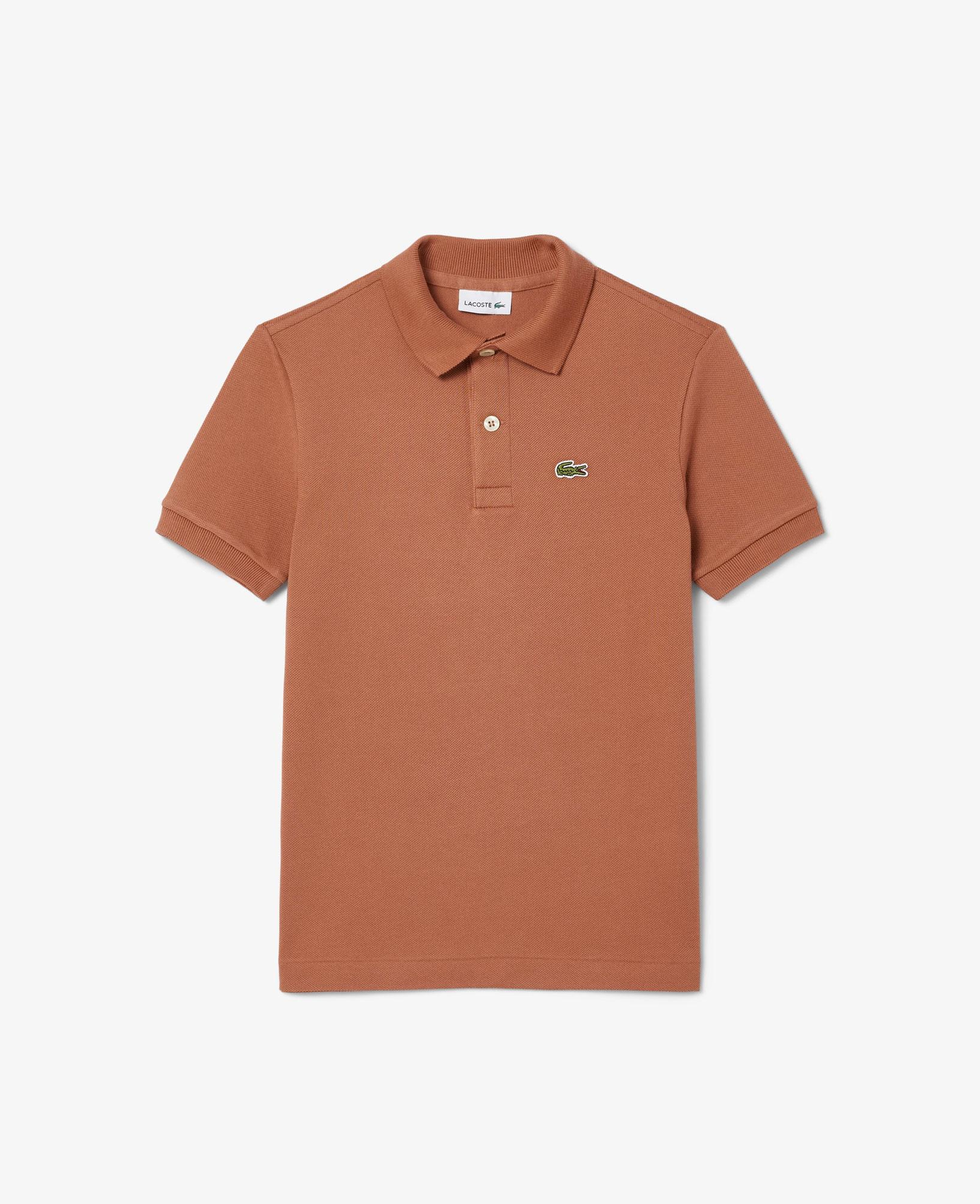Lacoste Çocuk Regular Fit Kahverengi Polo