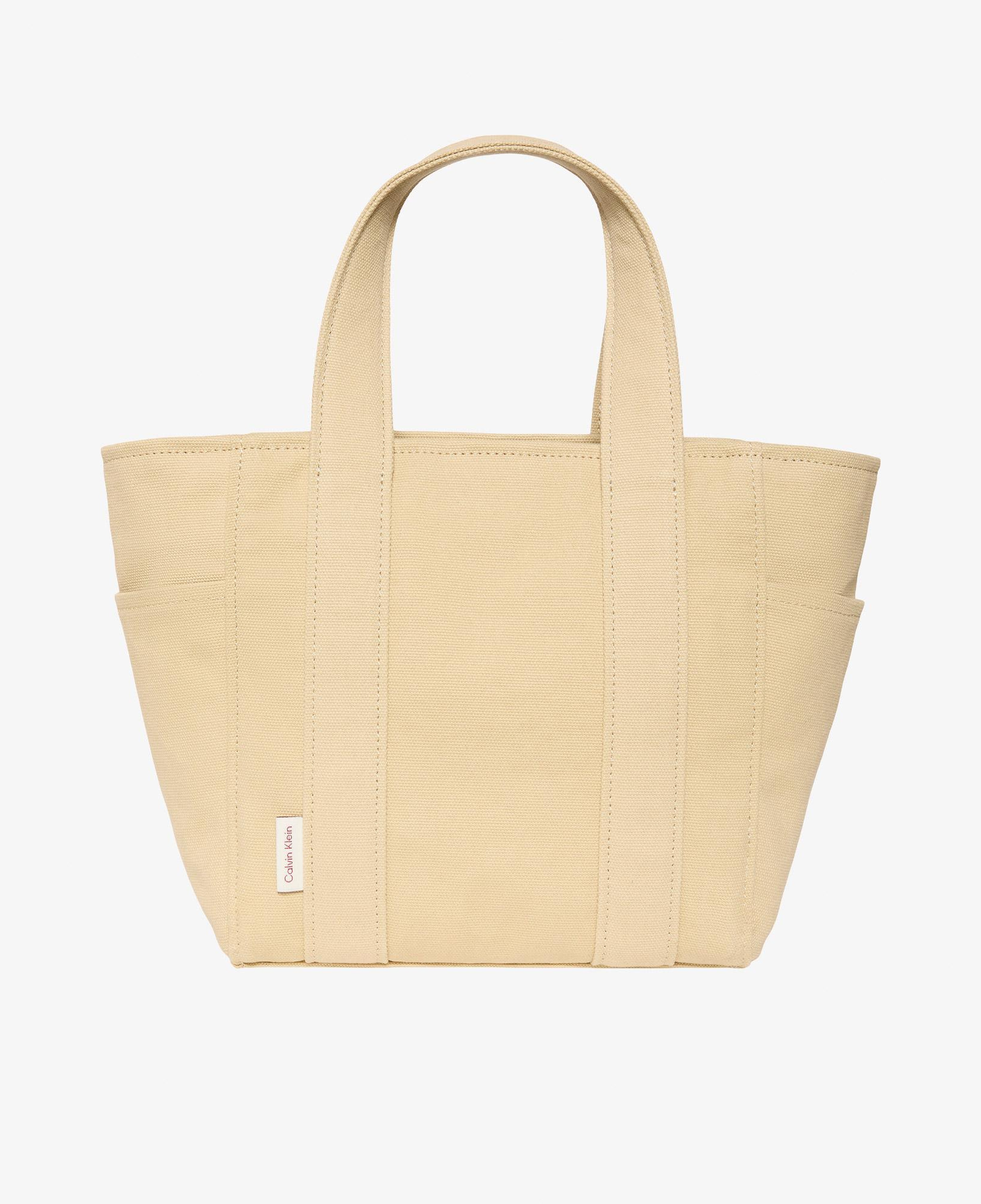 Calvin Klein Webbing Strap Canvas Small Kadın Haki Tote Çanta