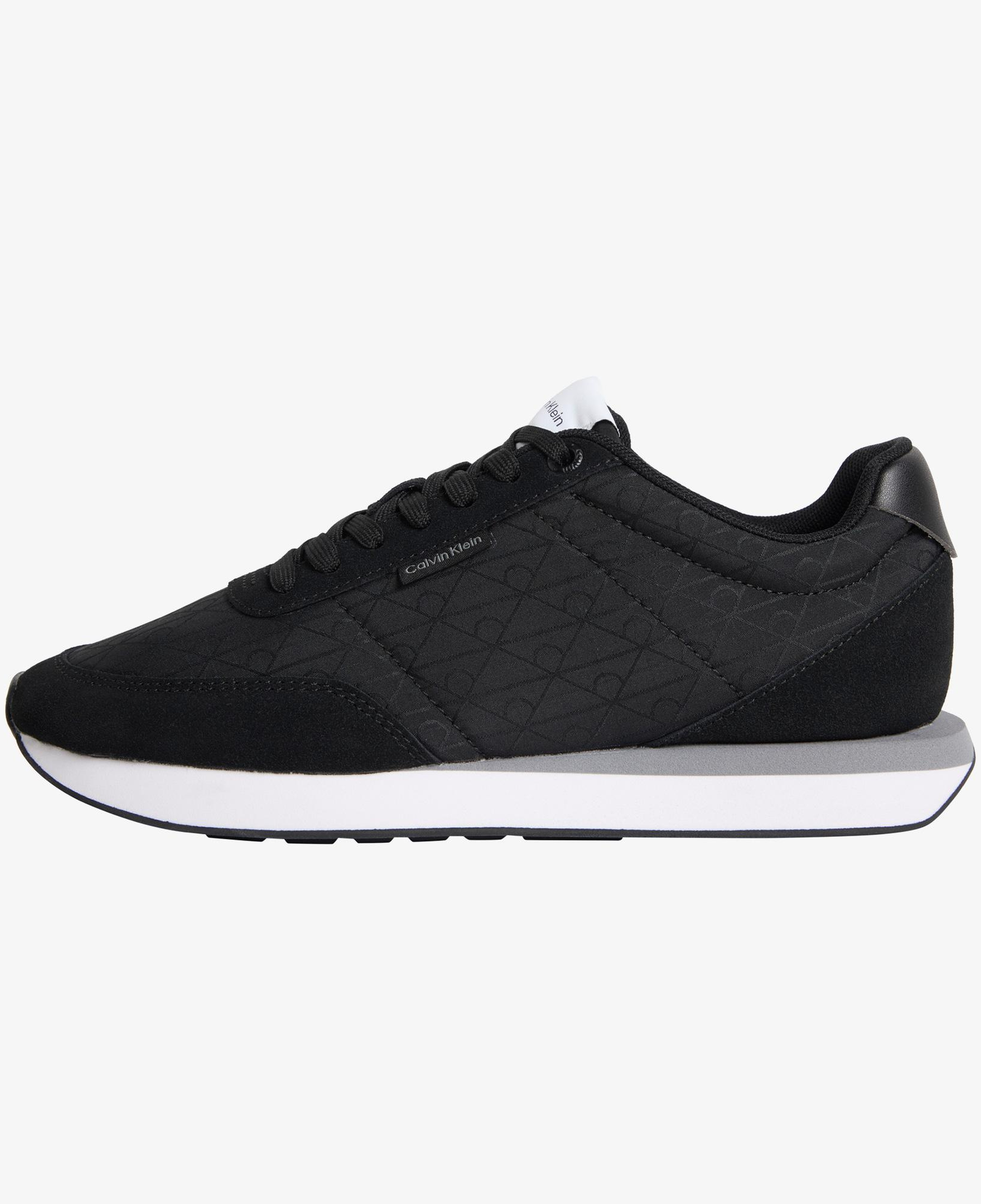 Calvin Klein Retro Runner Lace Up Kadın Siyah Sneaker