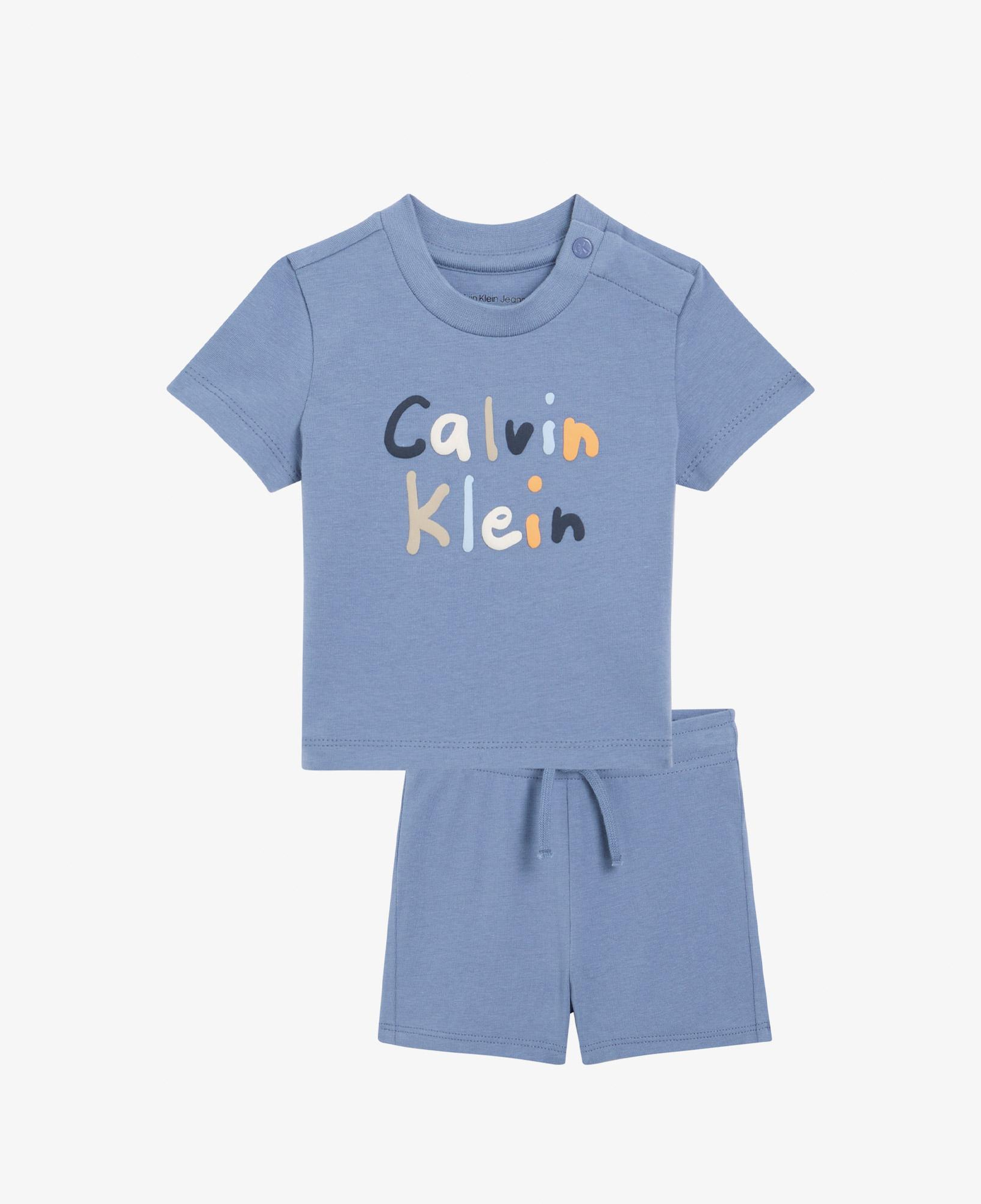 Calvin Klein 2'li Mavi Bebek Takımı