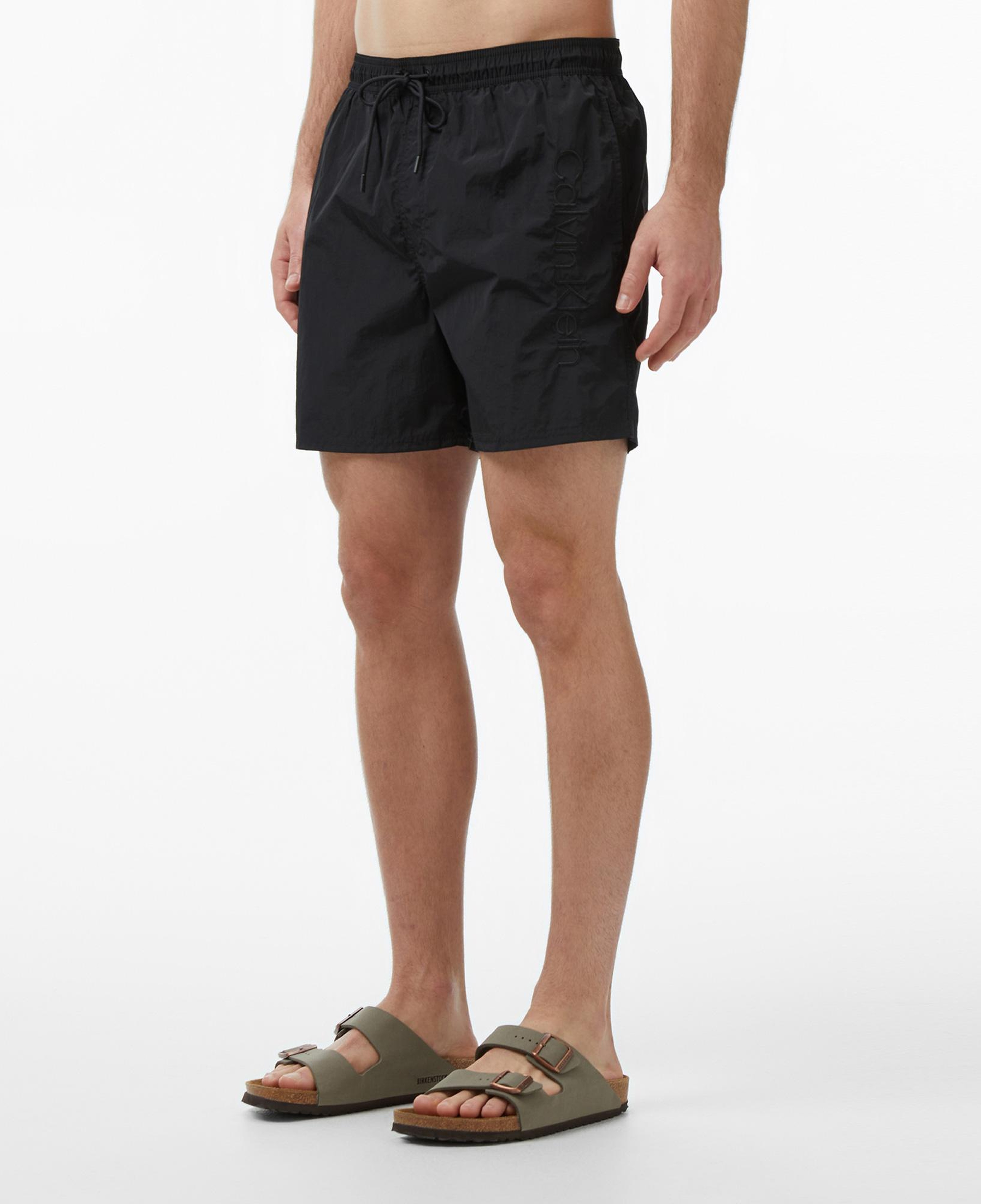 Calvin Klein Medium Drawstring Erkek Siyah Deniz Şortu