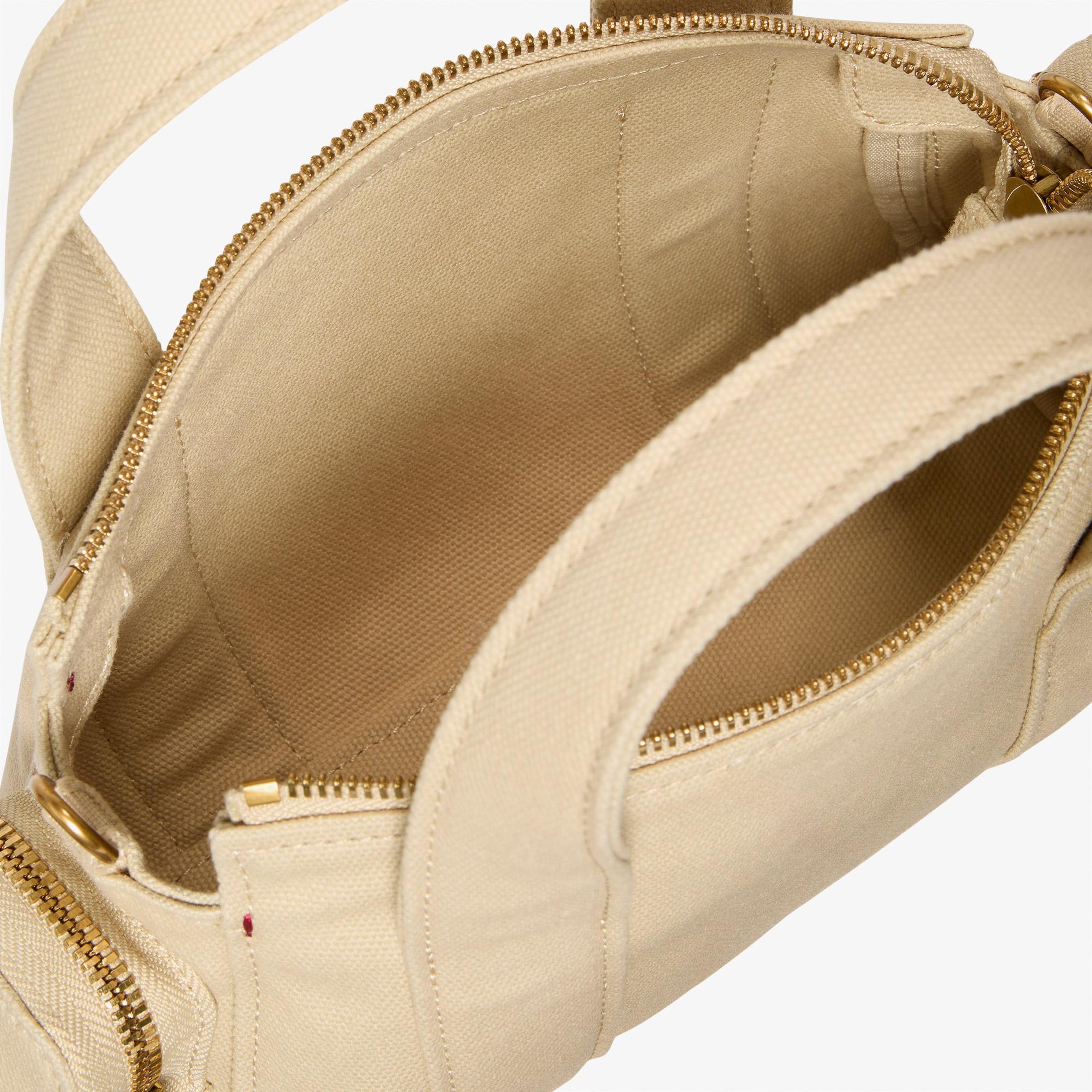 Calvin Klein Webbing Strap Canvas Pocket Kadın Haki Çapraz Çanta