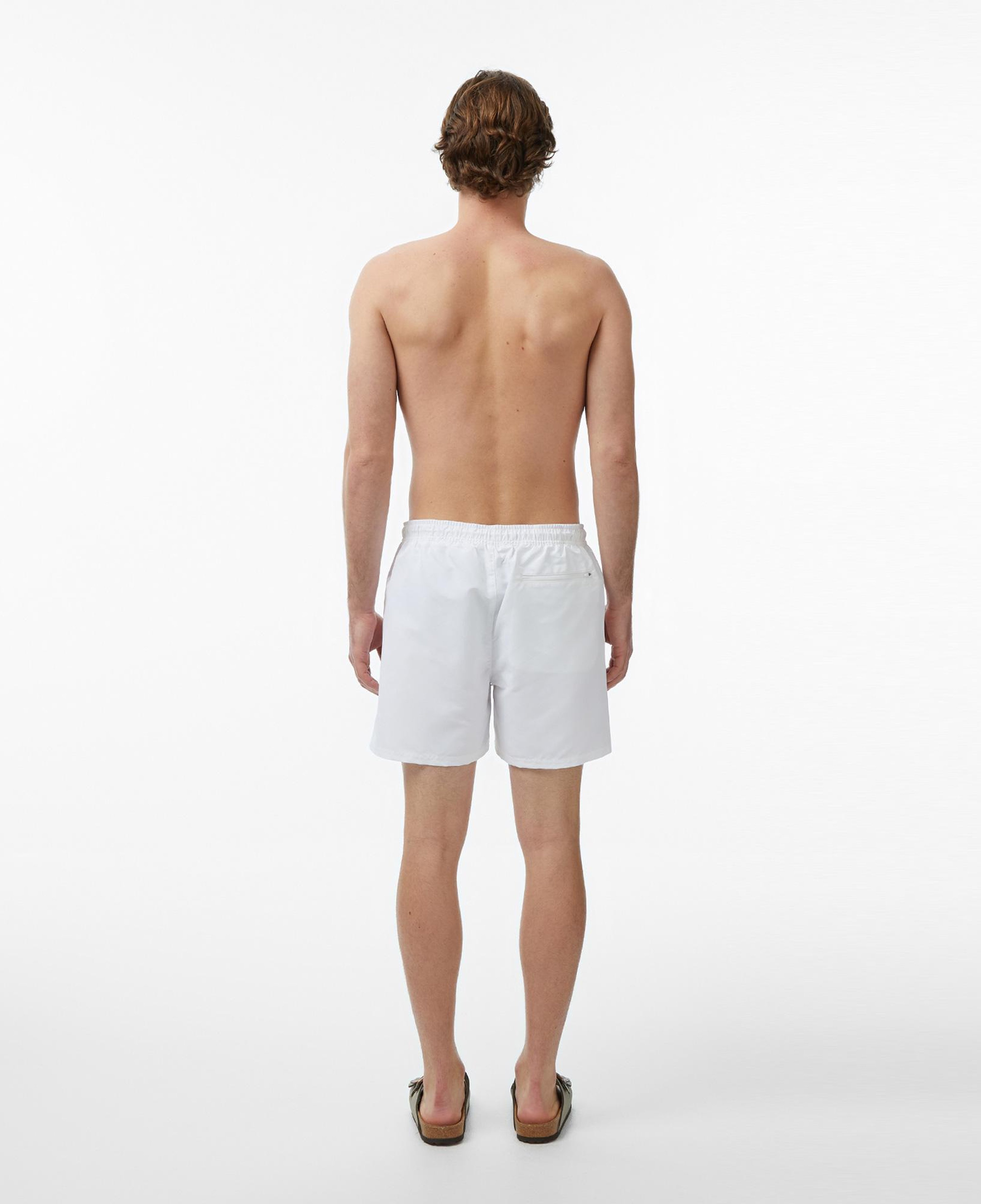 Calvin Klein Medium Drawstring Erkek Beyaz Deniz Şortu