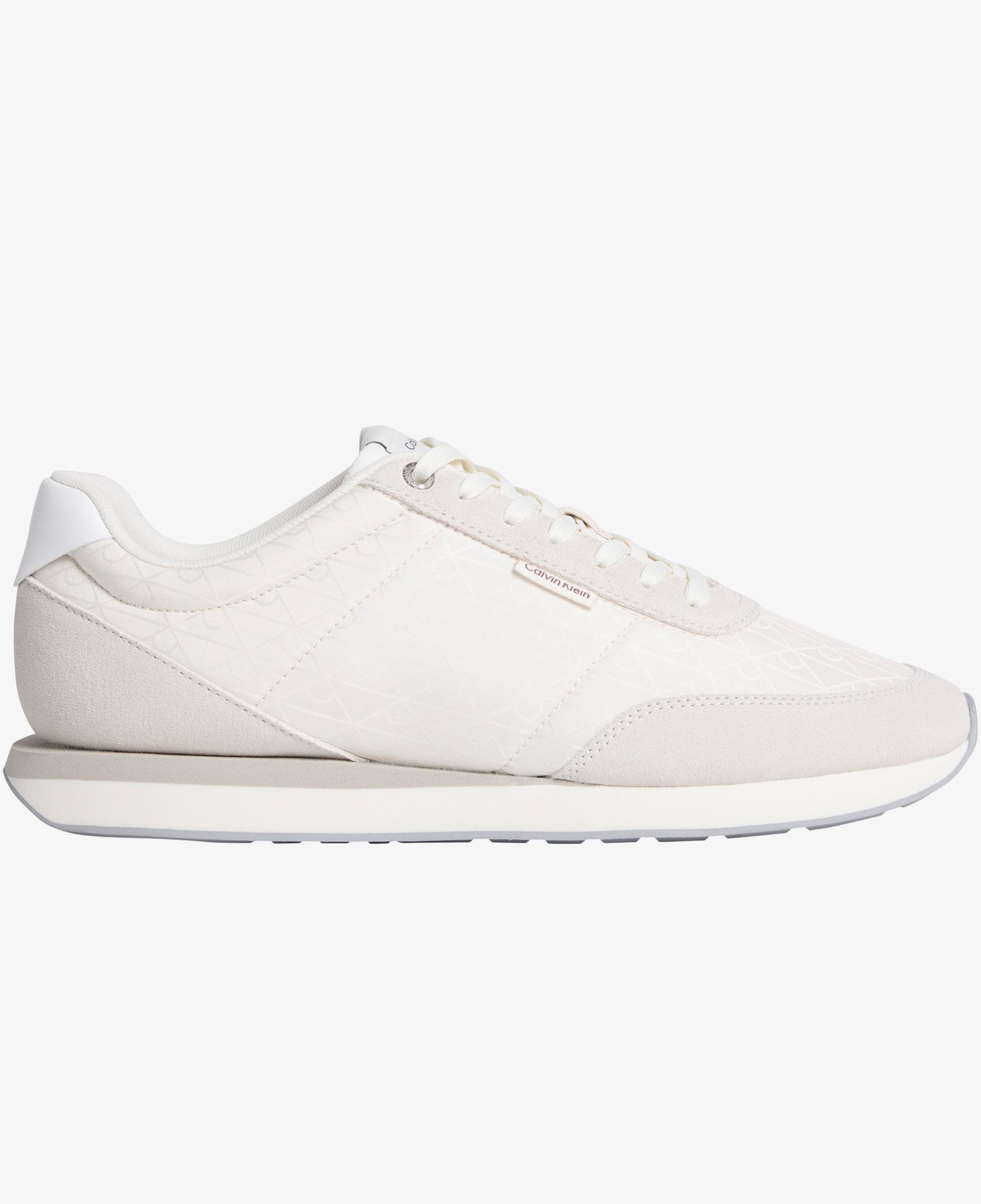 Calvin Klein Retro Runner Ripstop Erkek Beyaz Sneaker