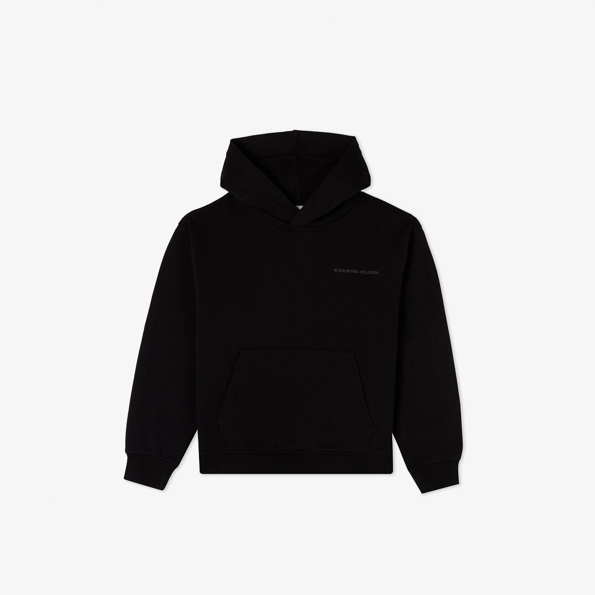 Calvin Klein Relaxed Back Çocuk Siyah Sweatshirt