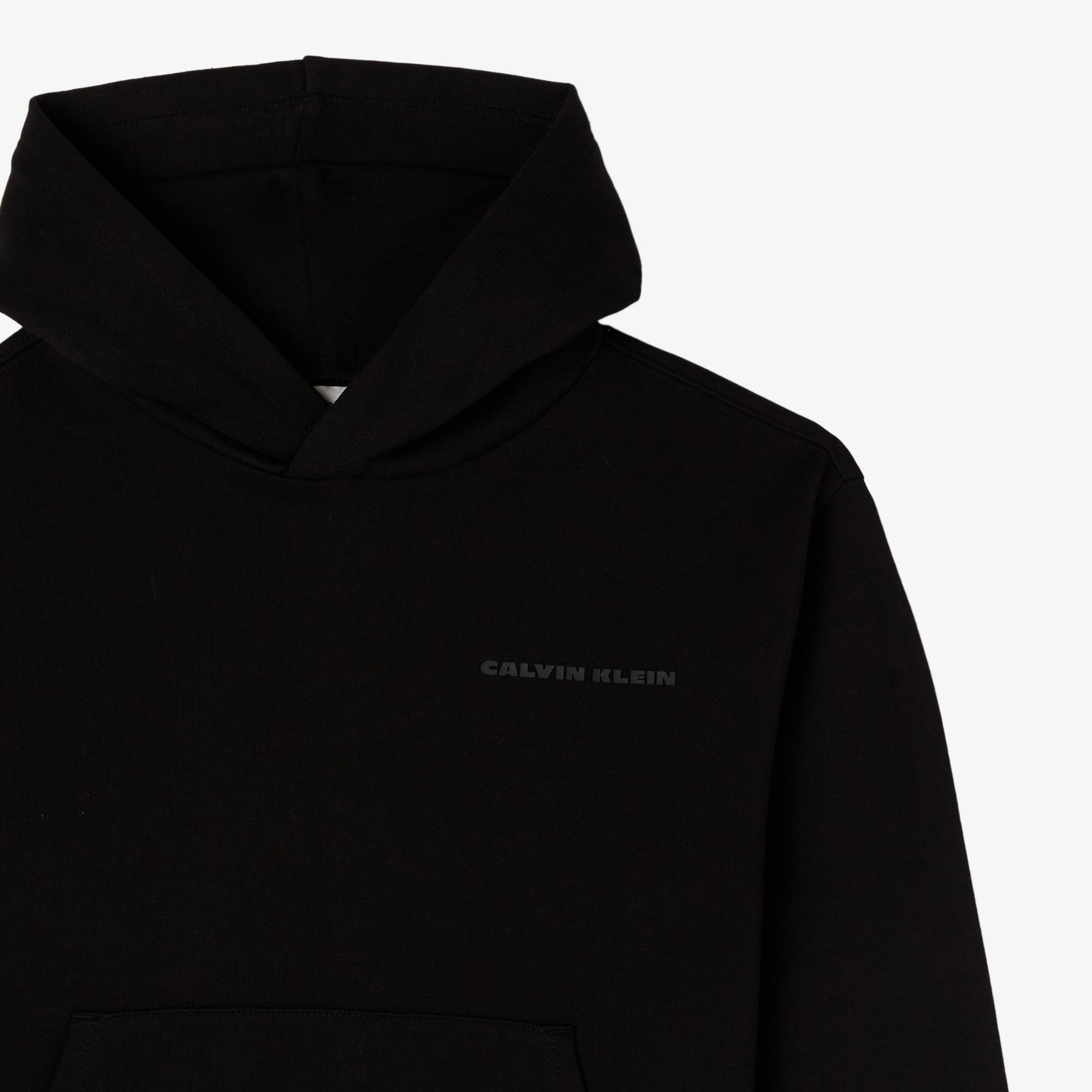 Calvin Klein Relaxed Back Çocuk Siyah Sweatshirt