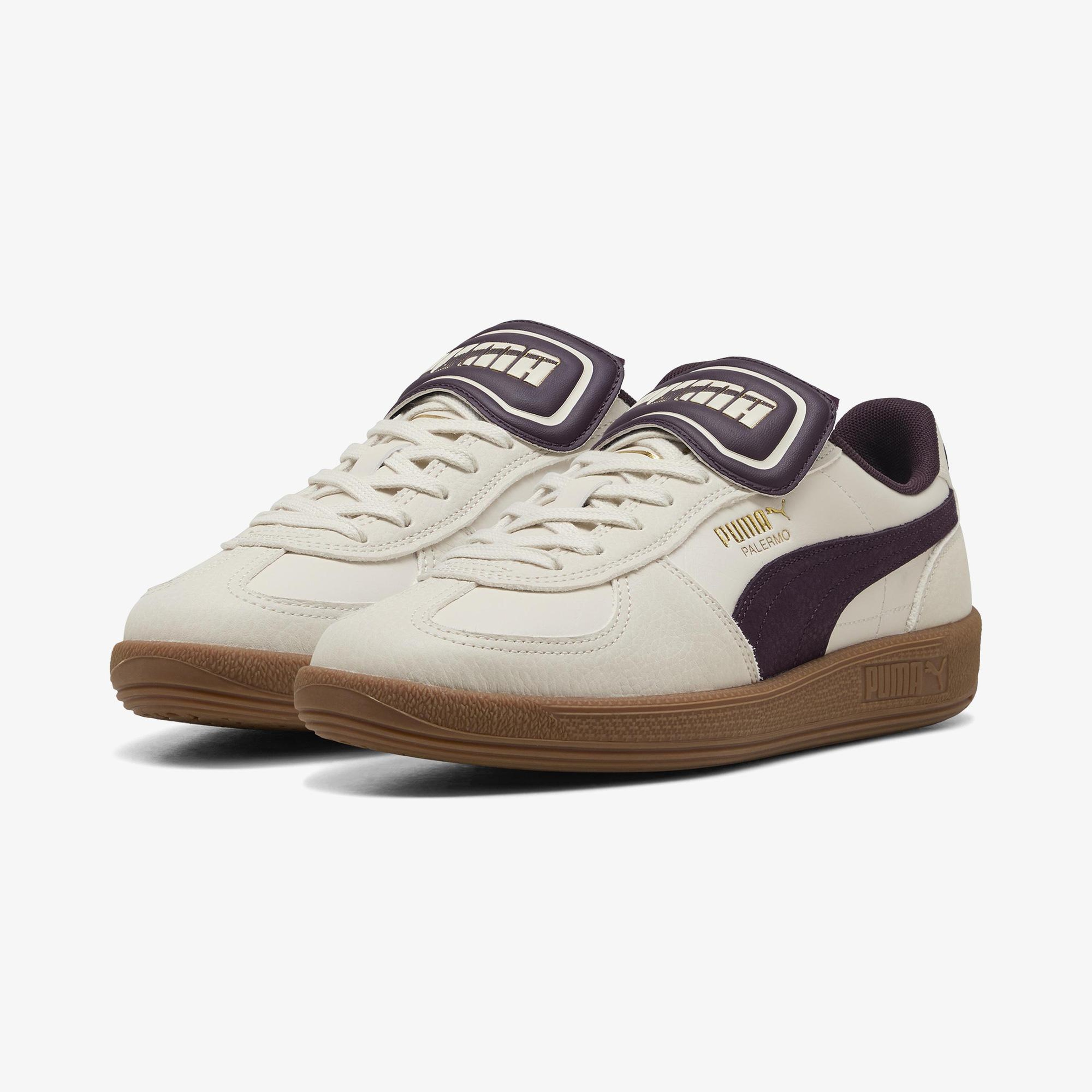 Puma Palermo Premium Unisex Krem Spor Ayakkabı