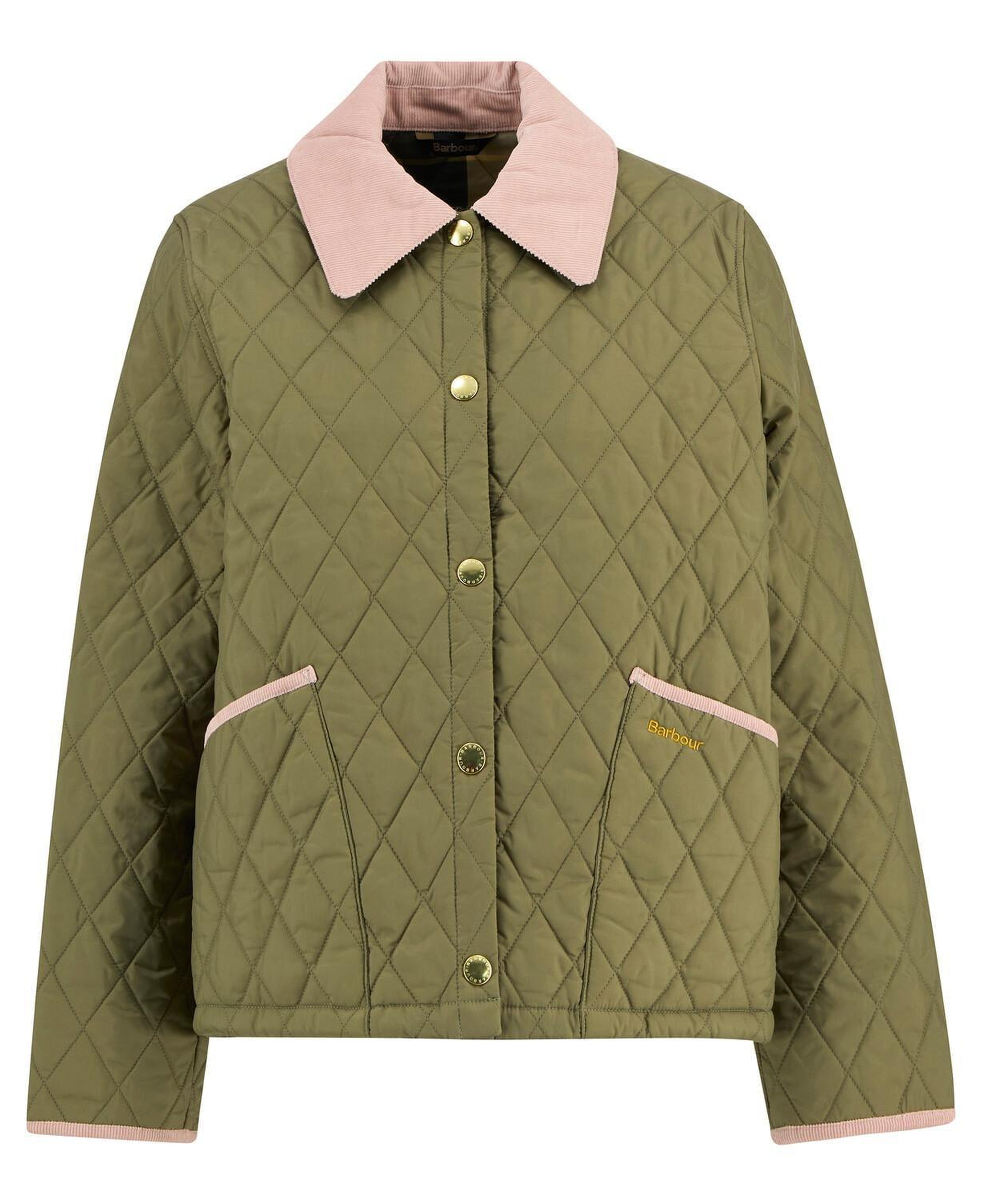 Barbour Icons Cropped Liddesdale Kapitone Ceket