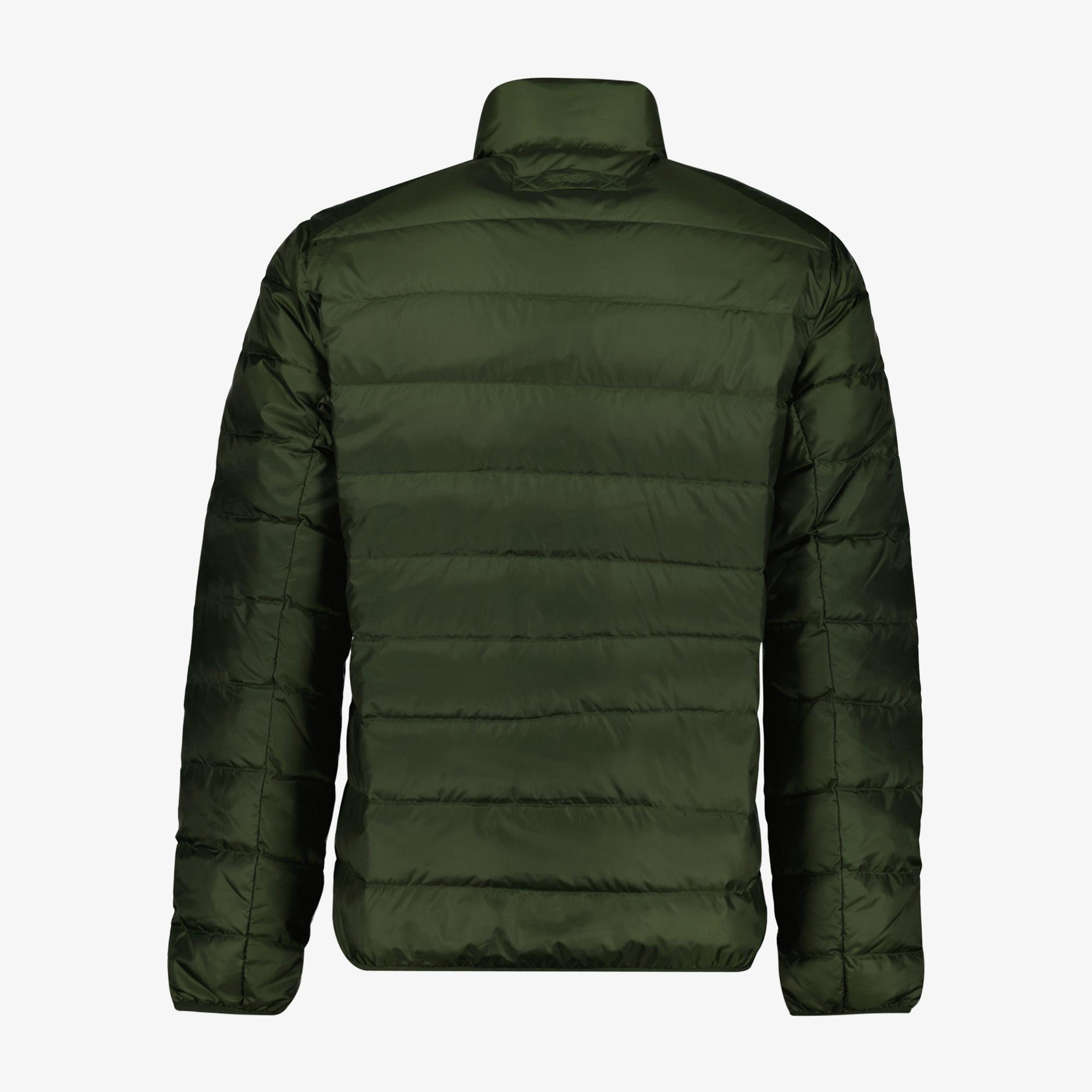 GANT Erkek Yeşil Regular Fit Dik Yaka Kaz Tüyü Mont