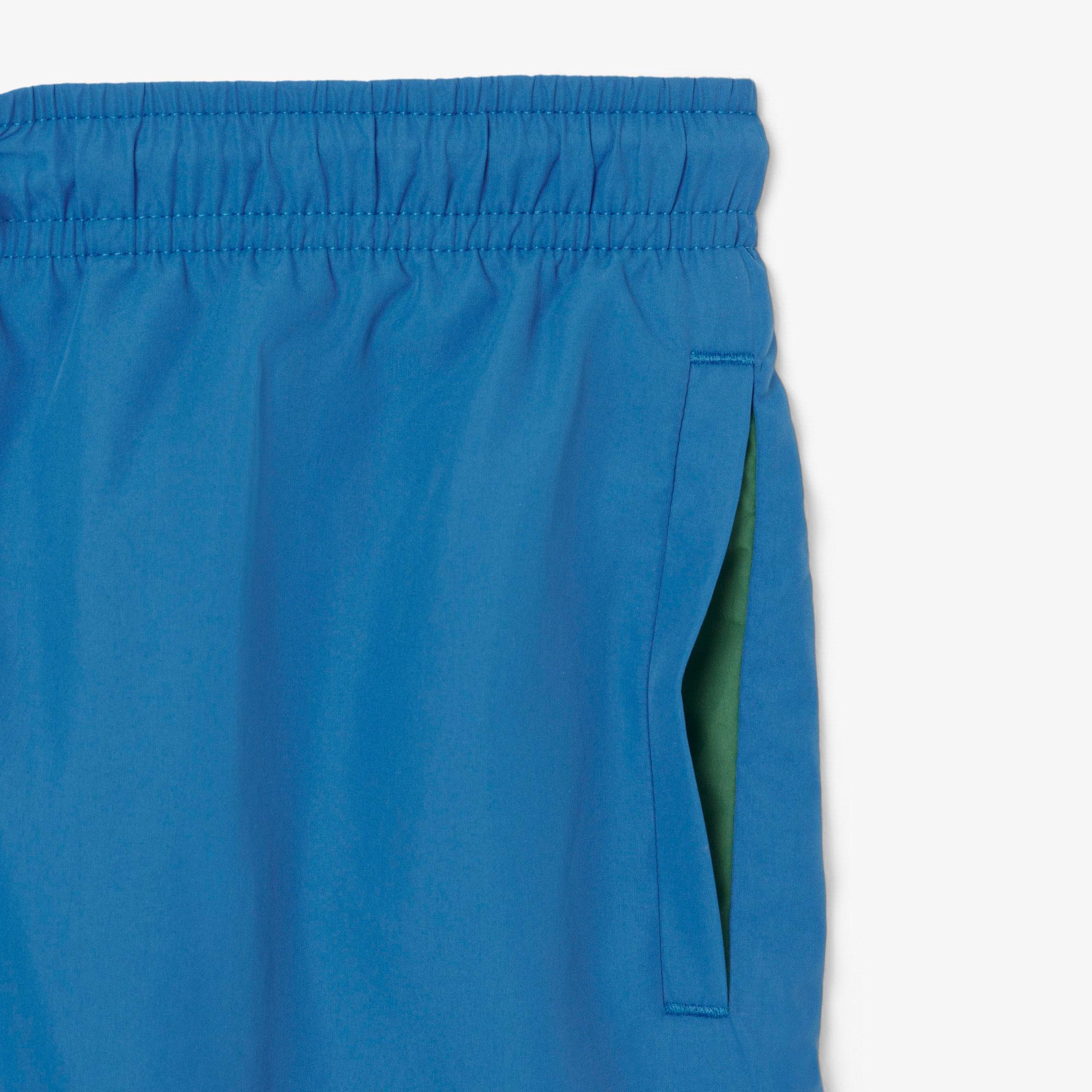 Lacoste Erkek Çocuk Mavi Deniz Şortu